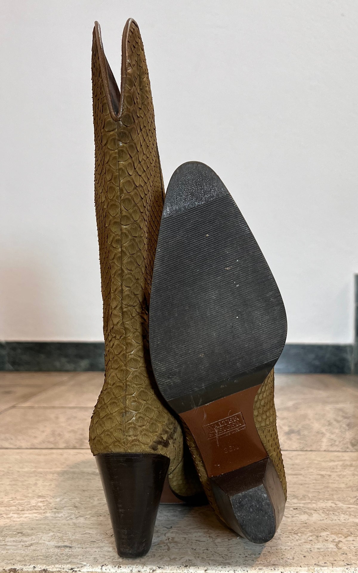Vintage Walter Steiger Suede Boots 36,5