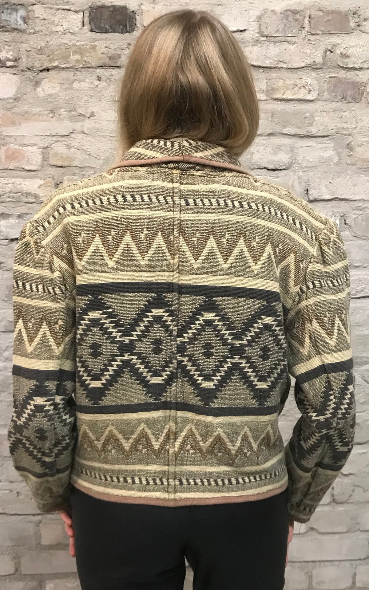 Vintage Southwestern Ikat Jacket