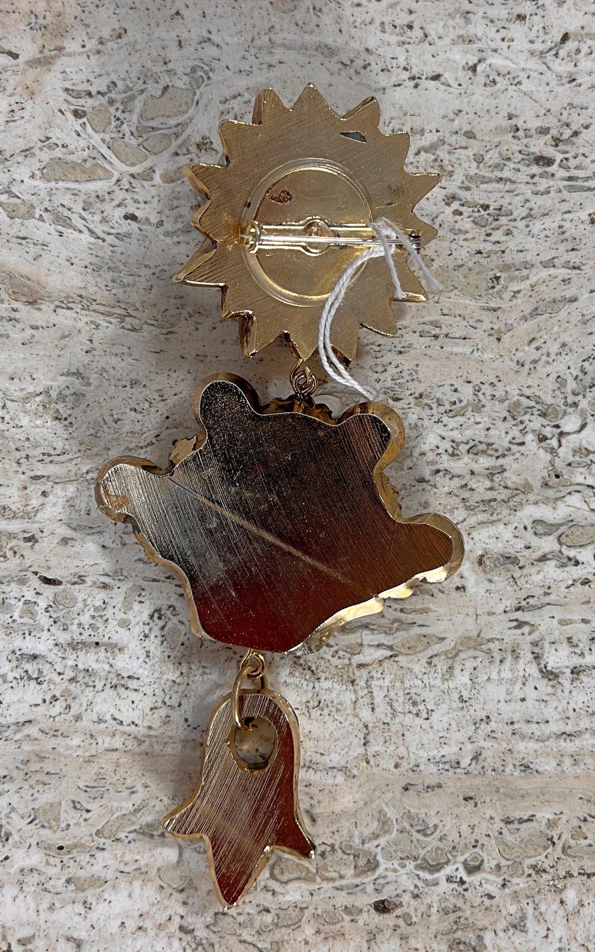Vintage Big 90s Brooch