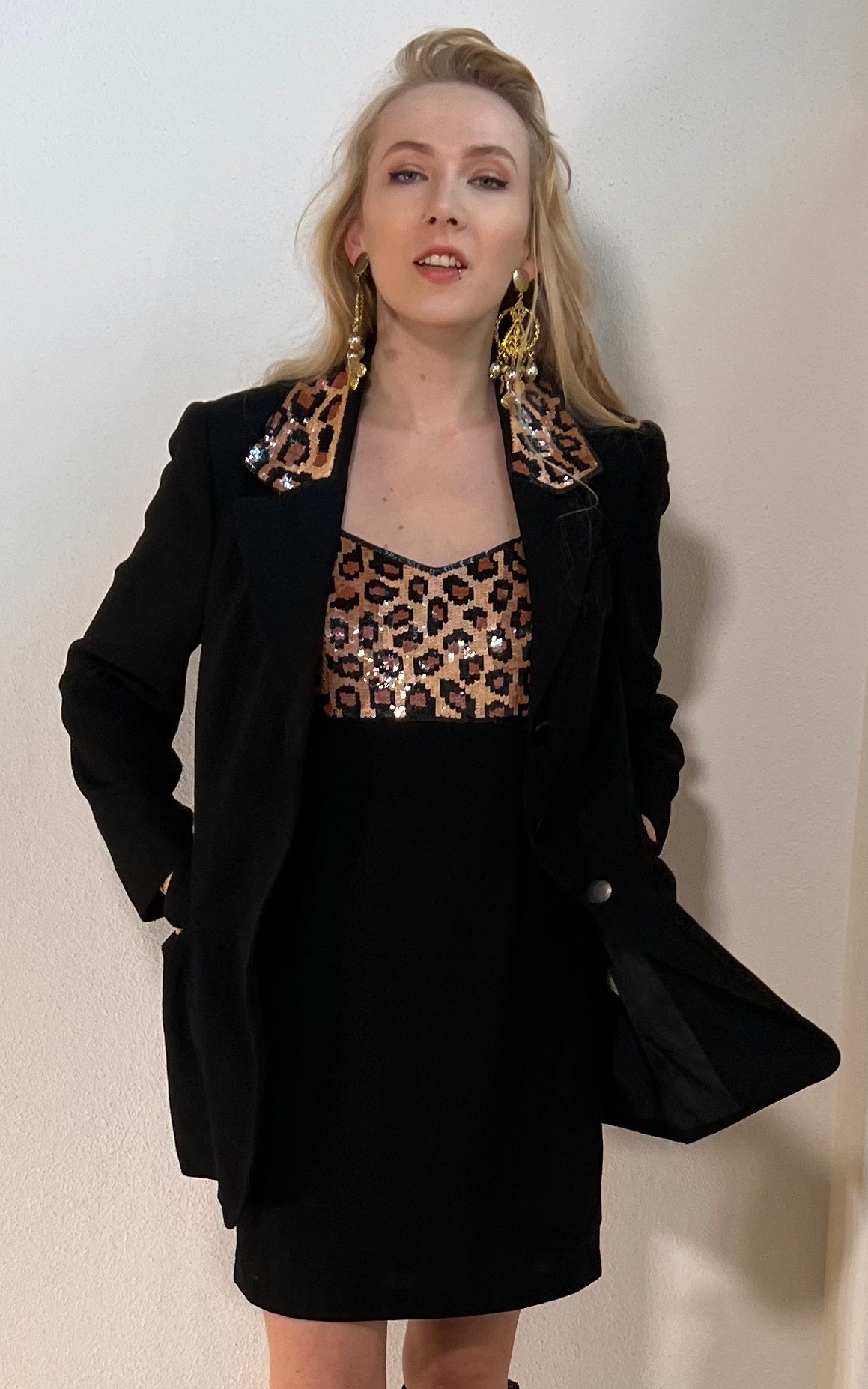 Vintage 90s Leo Suit