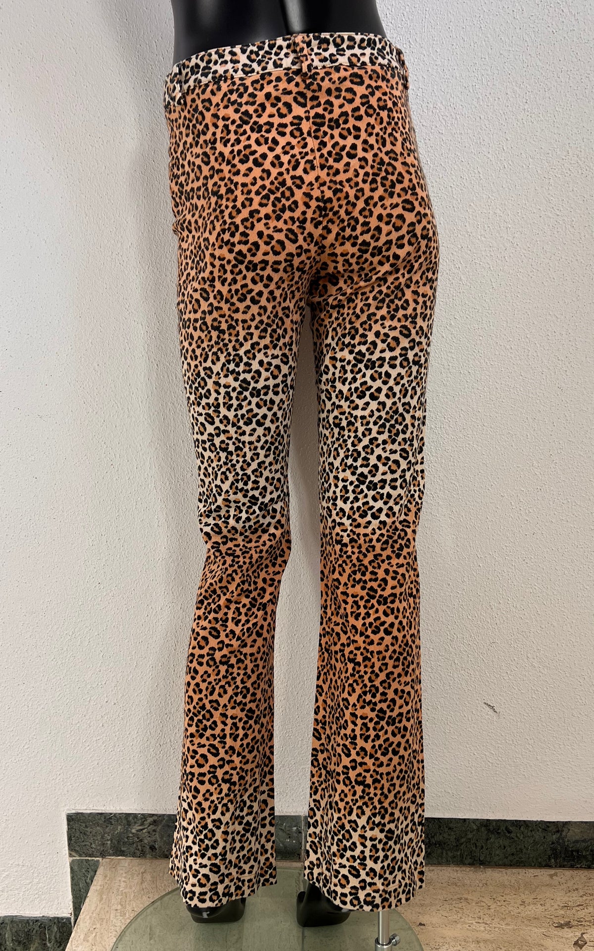 Vintage Morgan de Toi Leopard Denim Pants