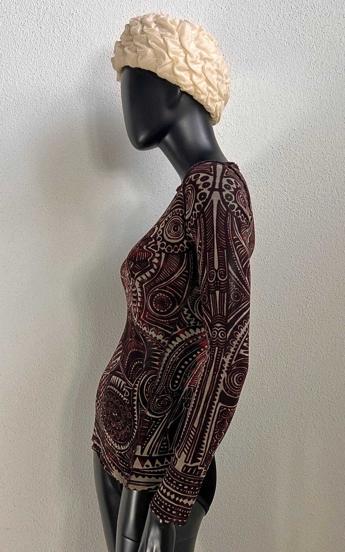 Vintage 90s African Mesh Top