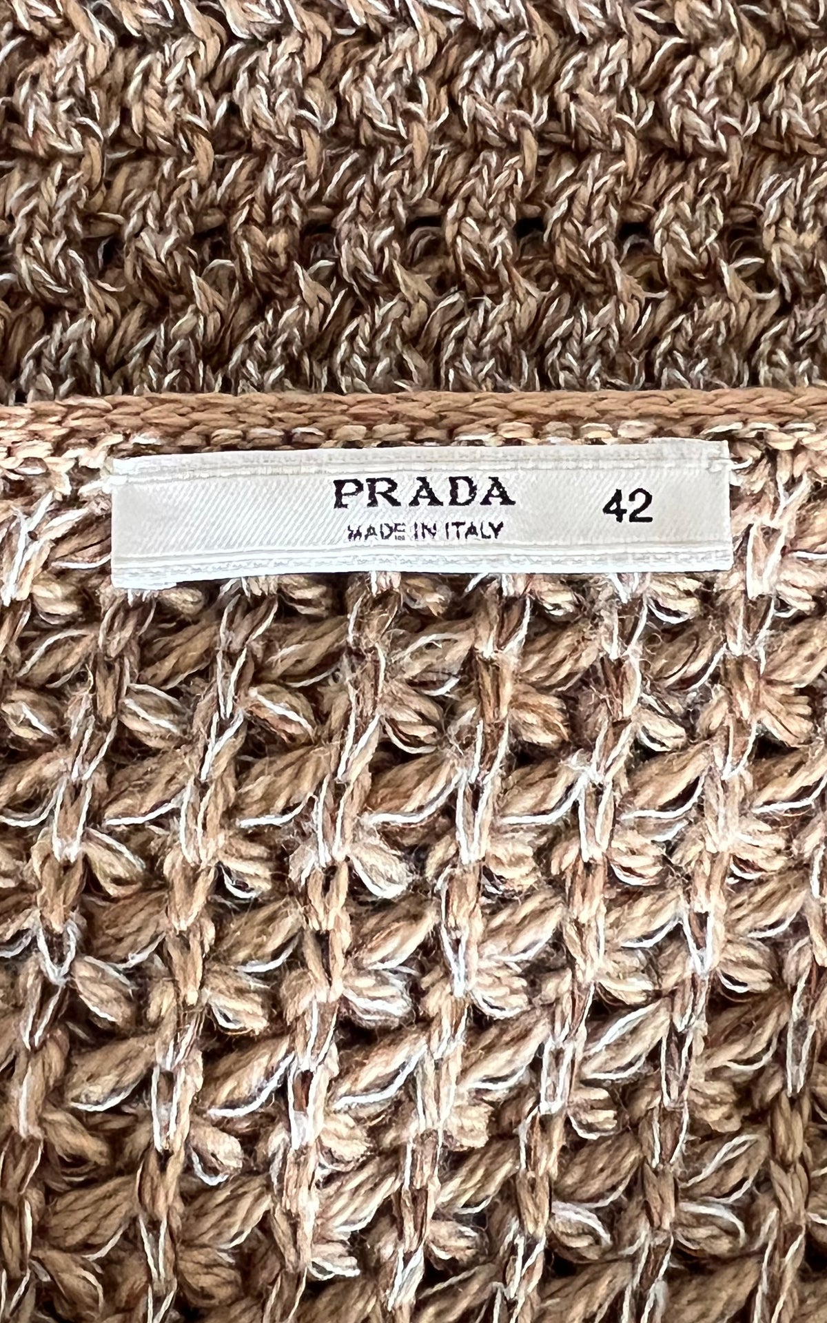 Vintage Prada Crochet Skirt