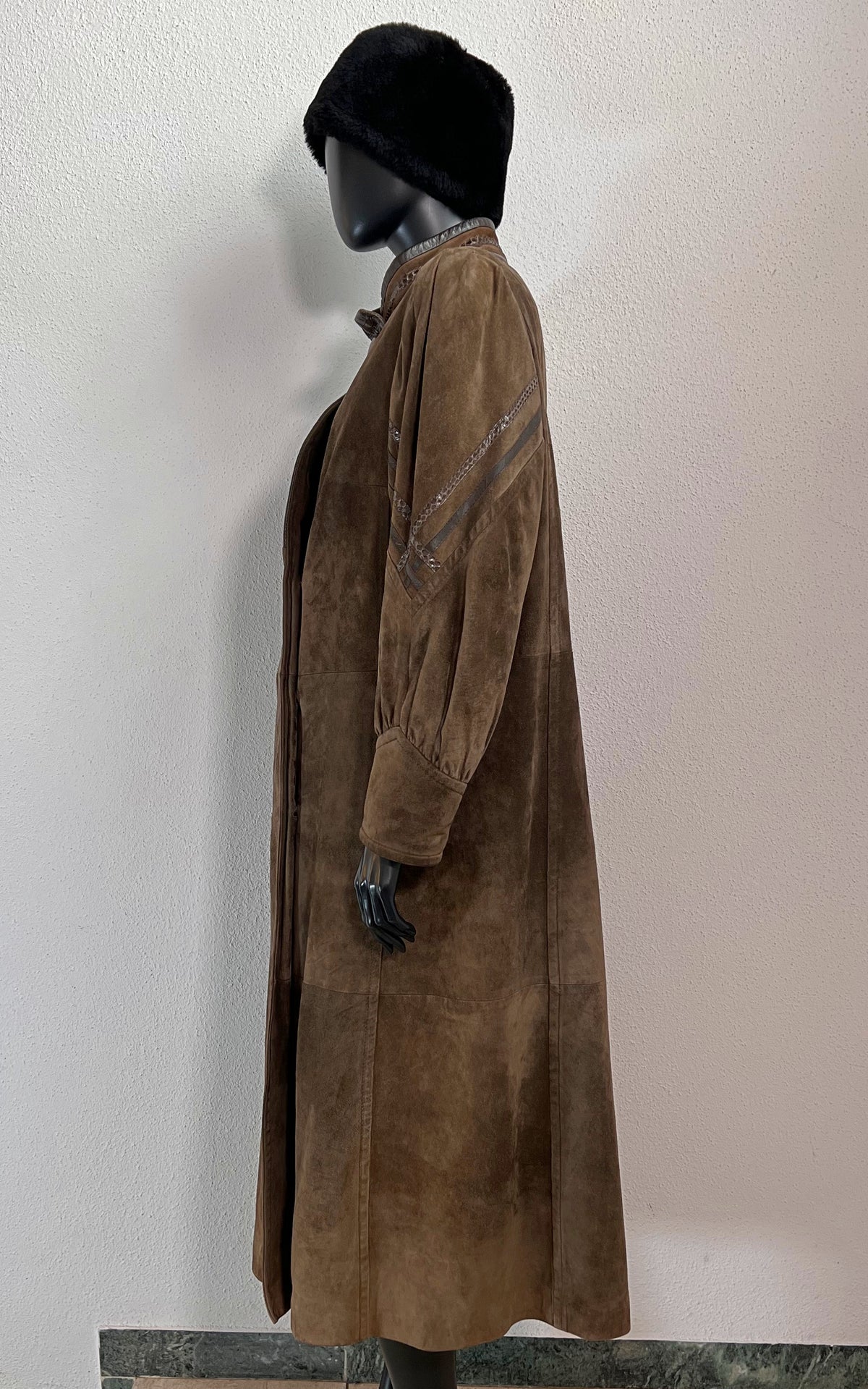 Vintage Werner Graumann Suede Coat