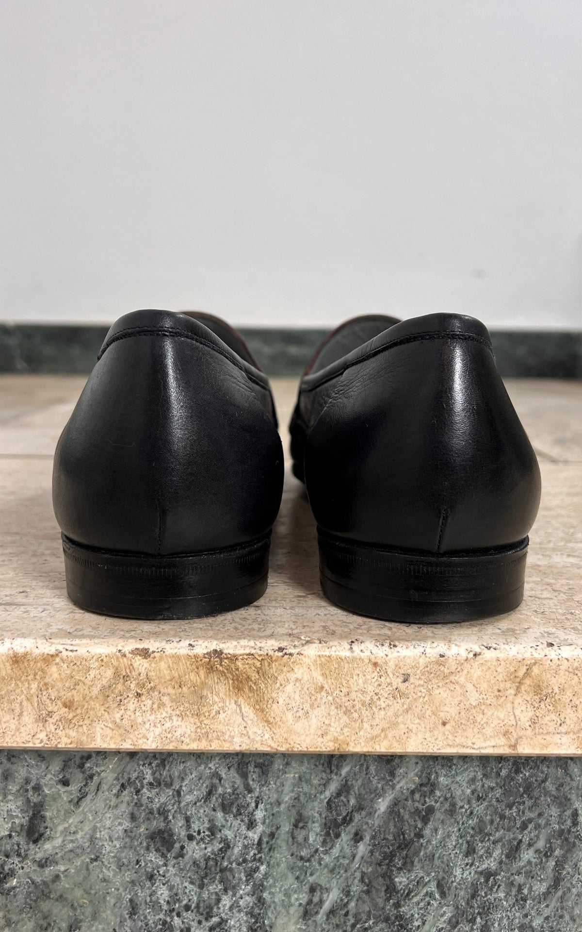 Vintage MENS Lorenzo Banfi Leather Loafer 44