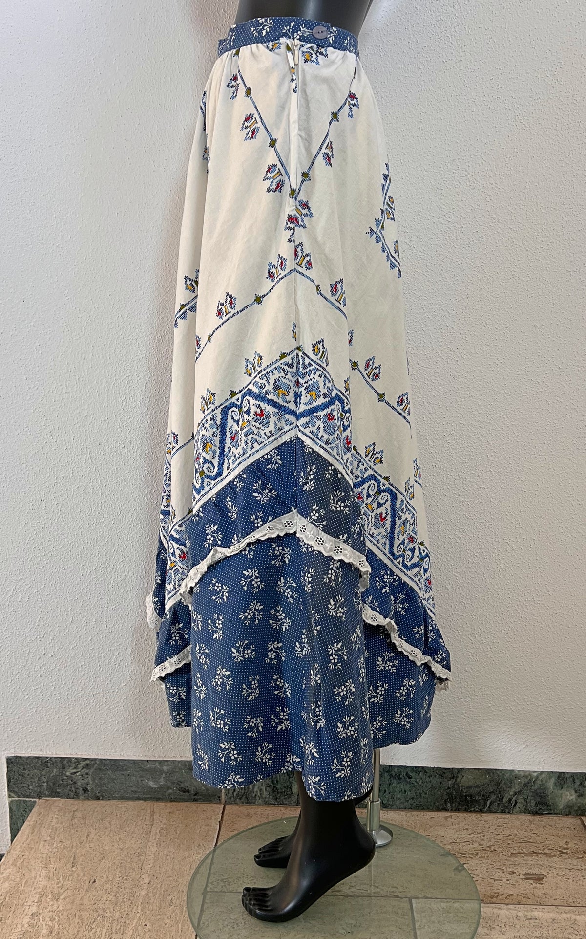 Vintage 70s Folklore Skirt