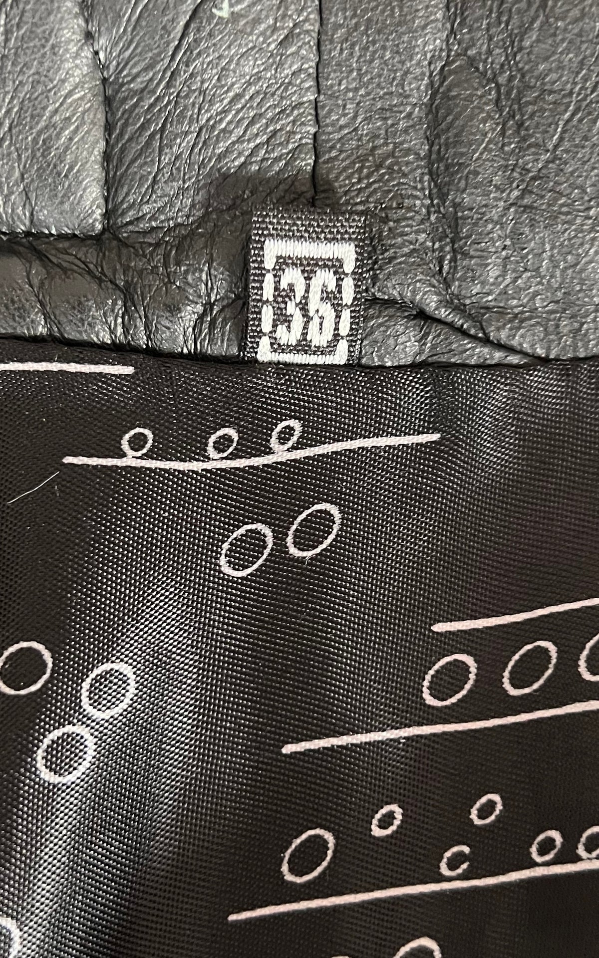 Vintage 90s Leather Skirt