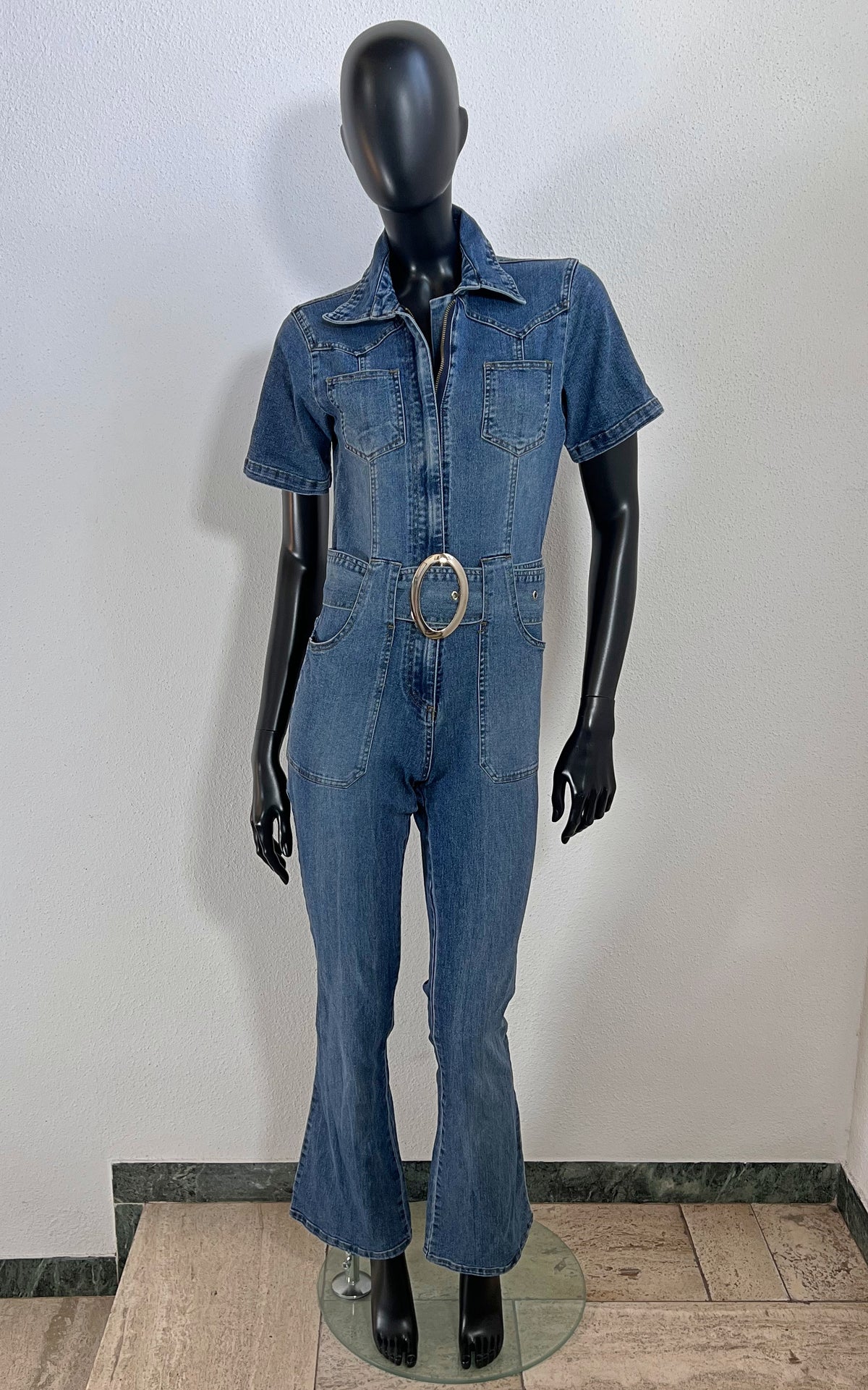 Vintage 90s Denim Jumpsuit