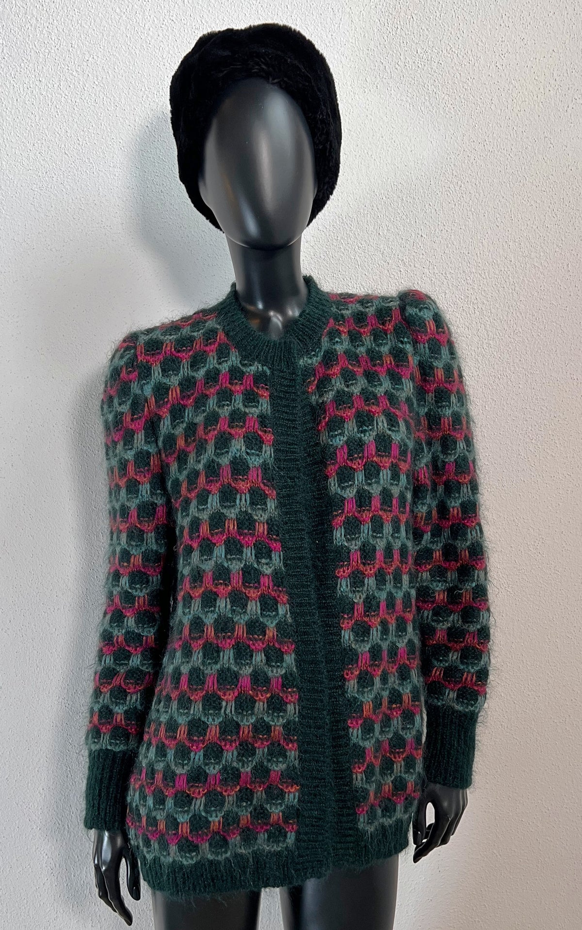 Vintage Escada Scallop Cardigan