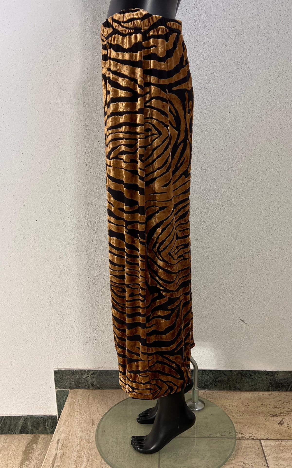 Vintage Tiger Burn-Out Velvet Pant