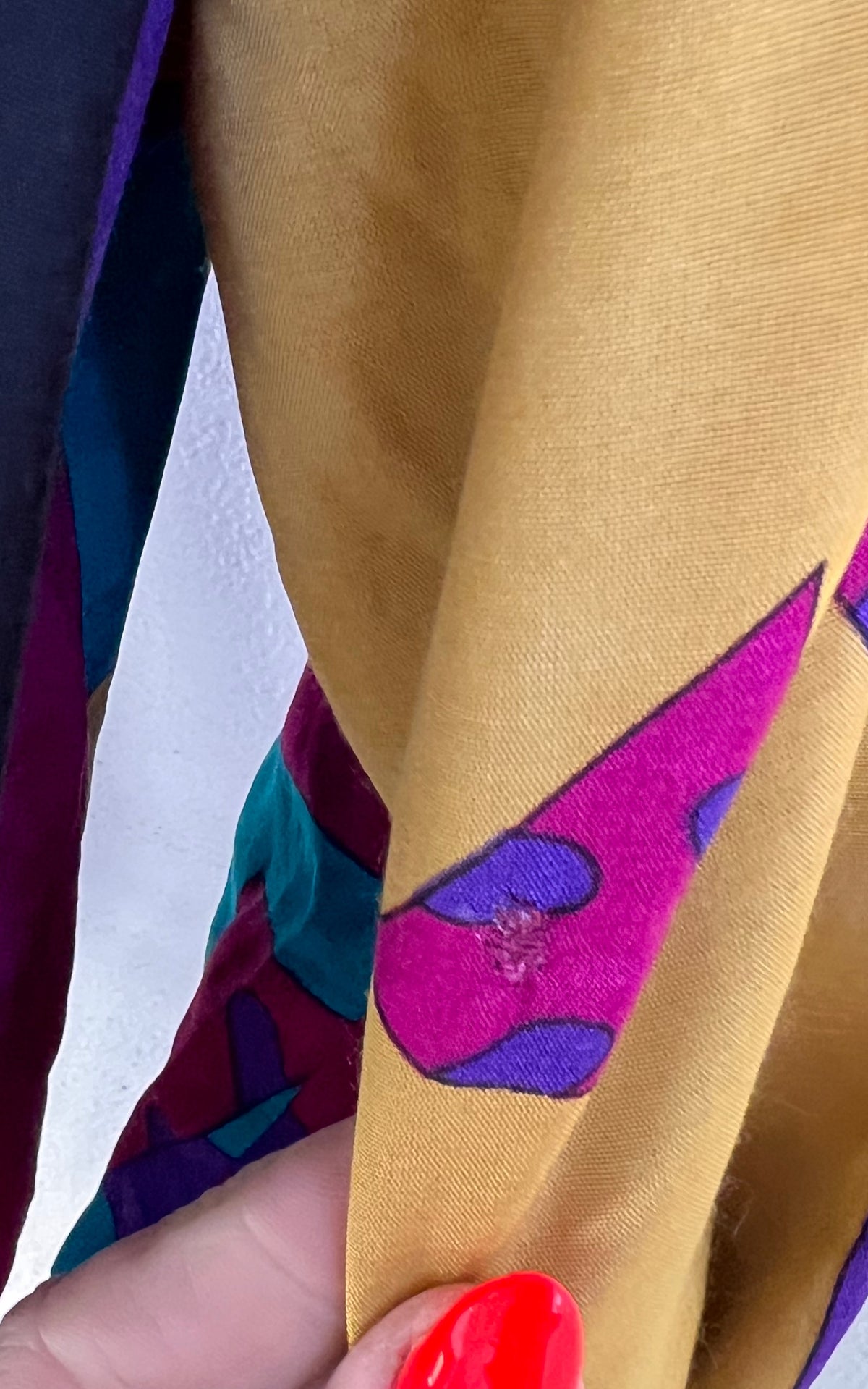 Vintage 90s Abstract Print Shirt