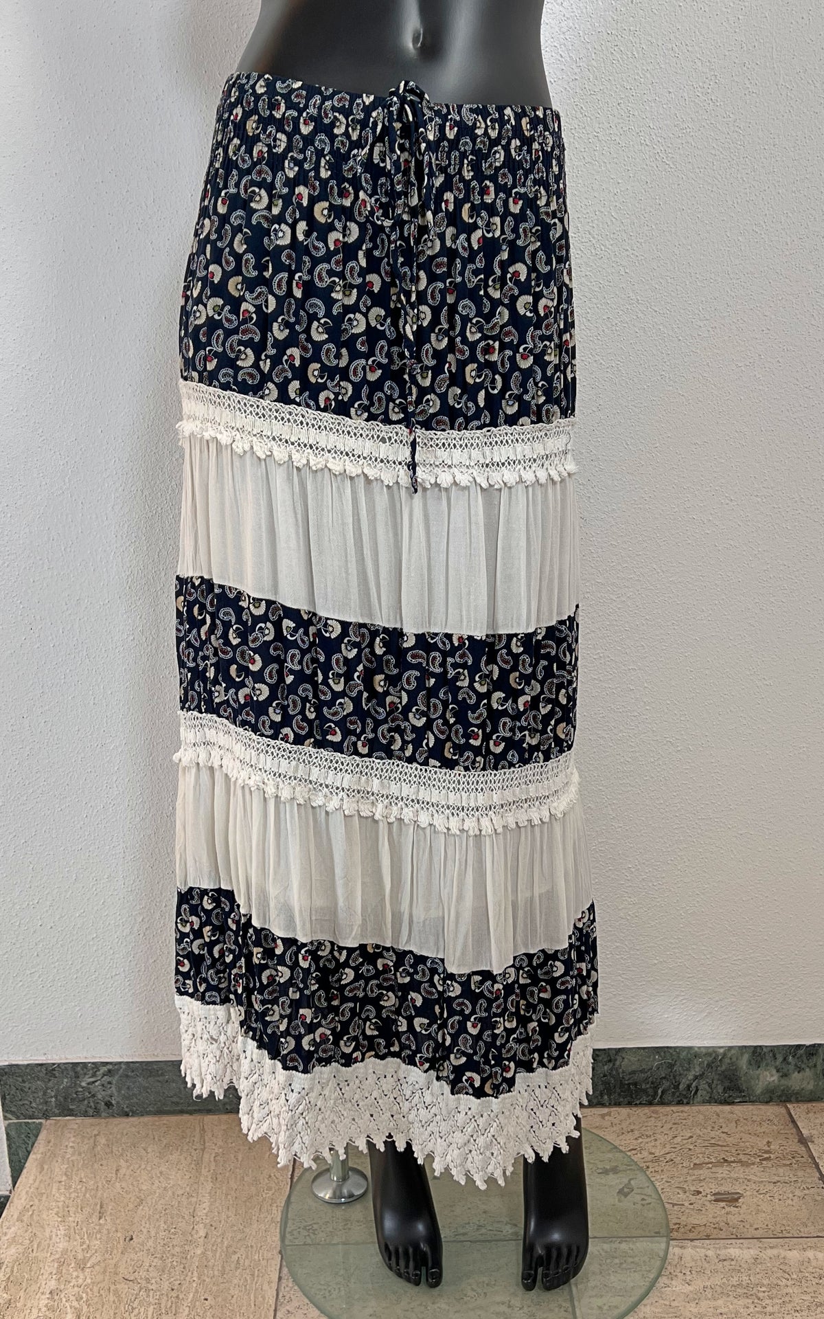 Vintage 70s Volant Skirt