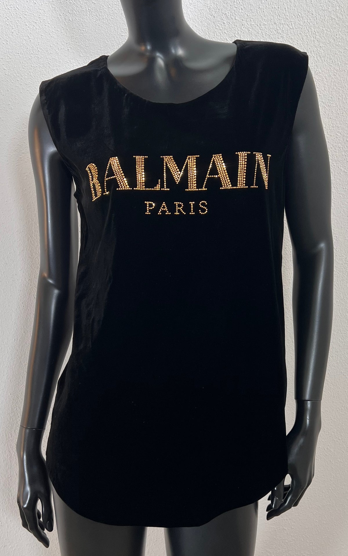 Balmain Paris Velvet Shirt