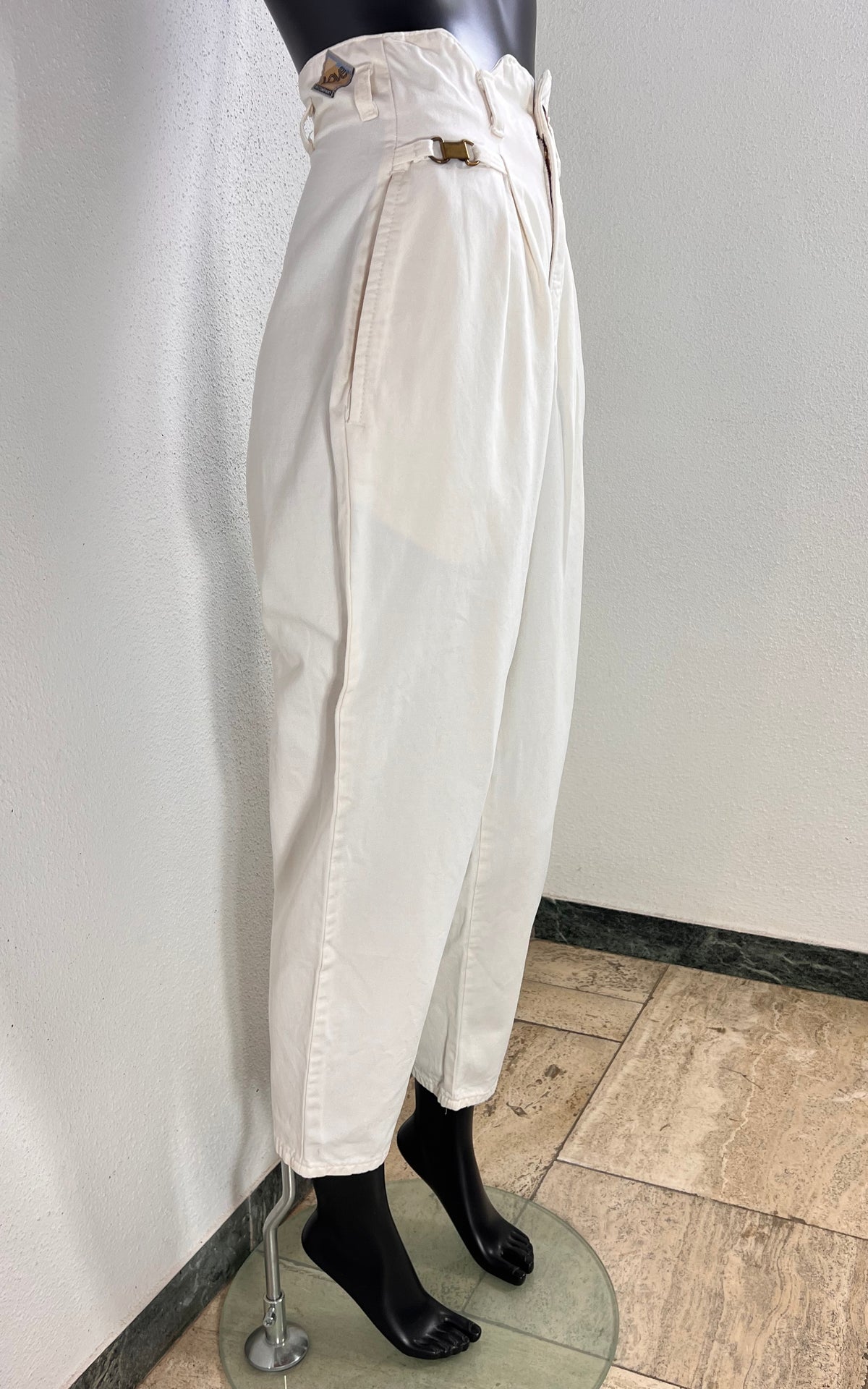 Vintage High-Waisted Barrel Pants