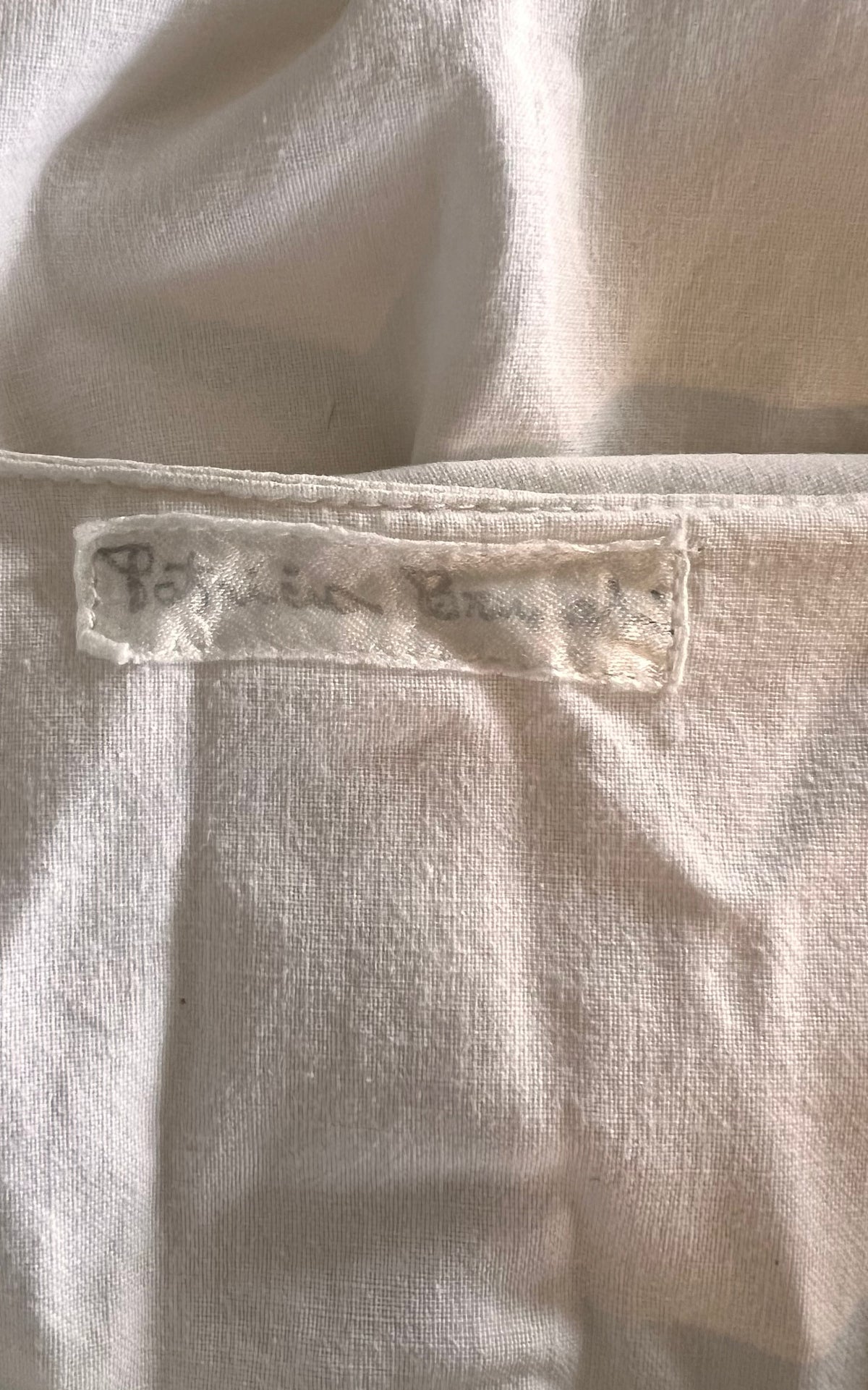 Vintage White Cotton Sailor Dress