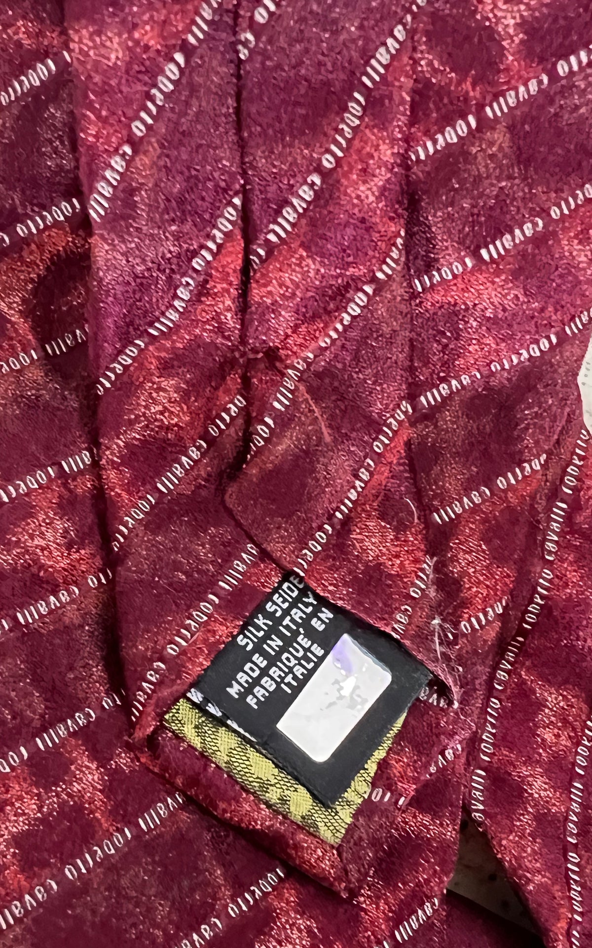 Vintage Roberto Cavalli Tie