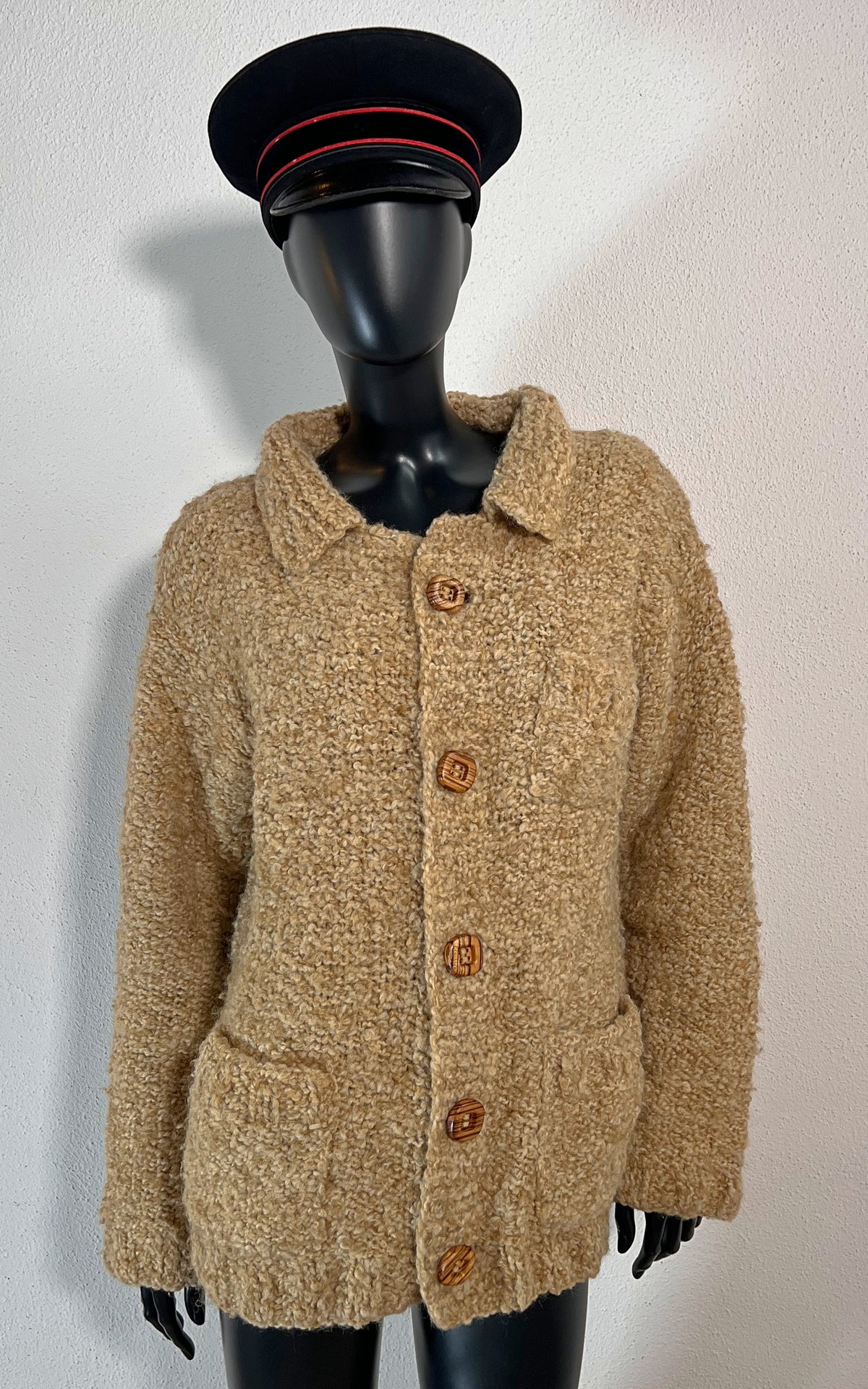 Vintage Handmade Wool Cardigan