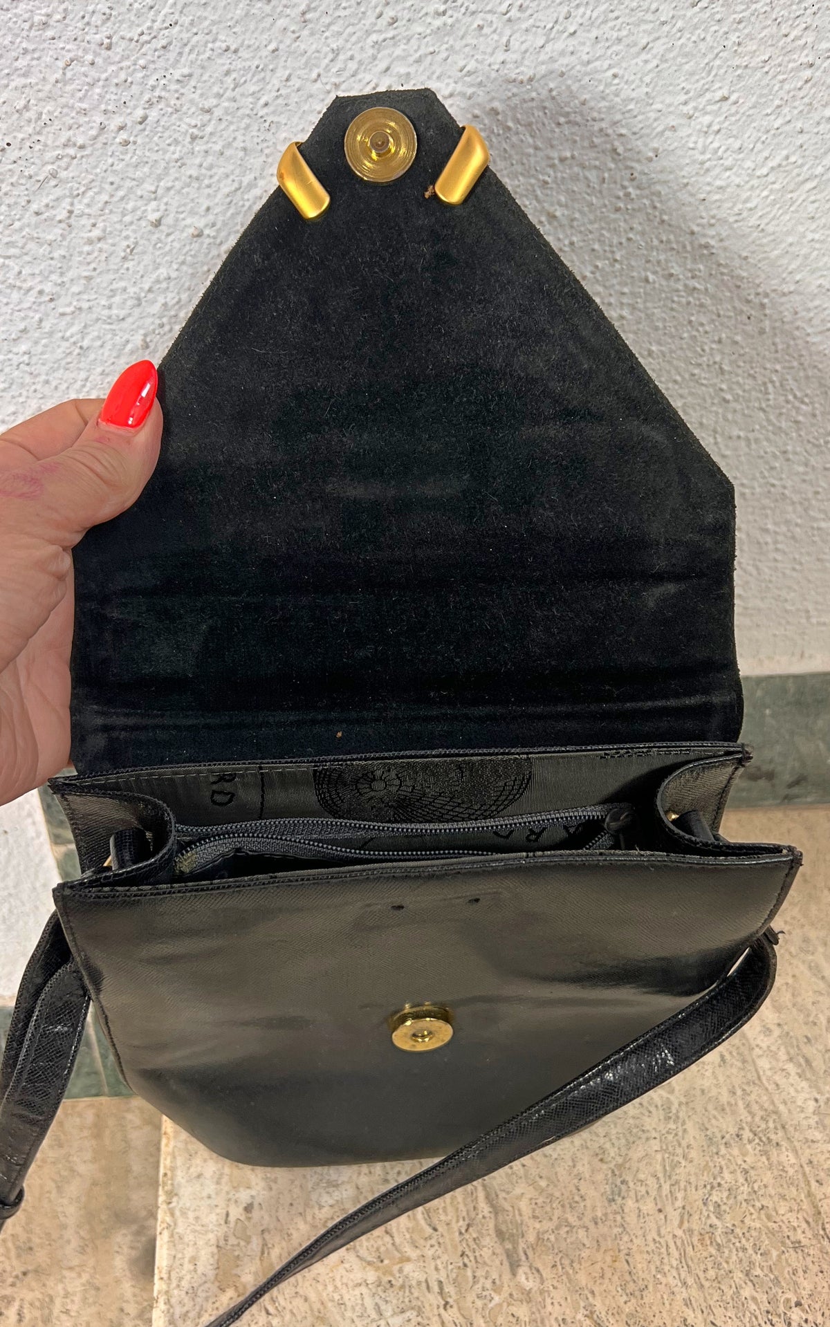 Vintage 90s Picard Leather Bag