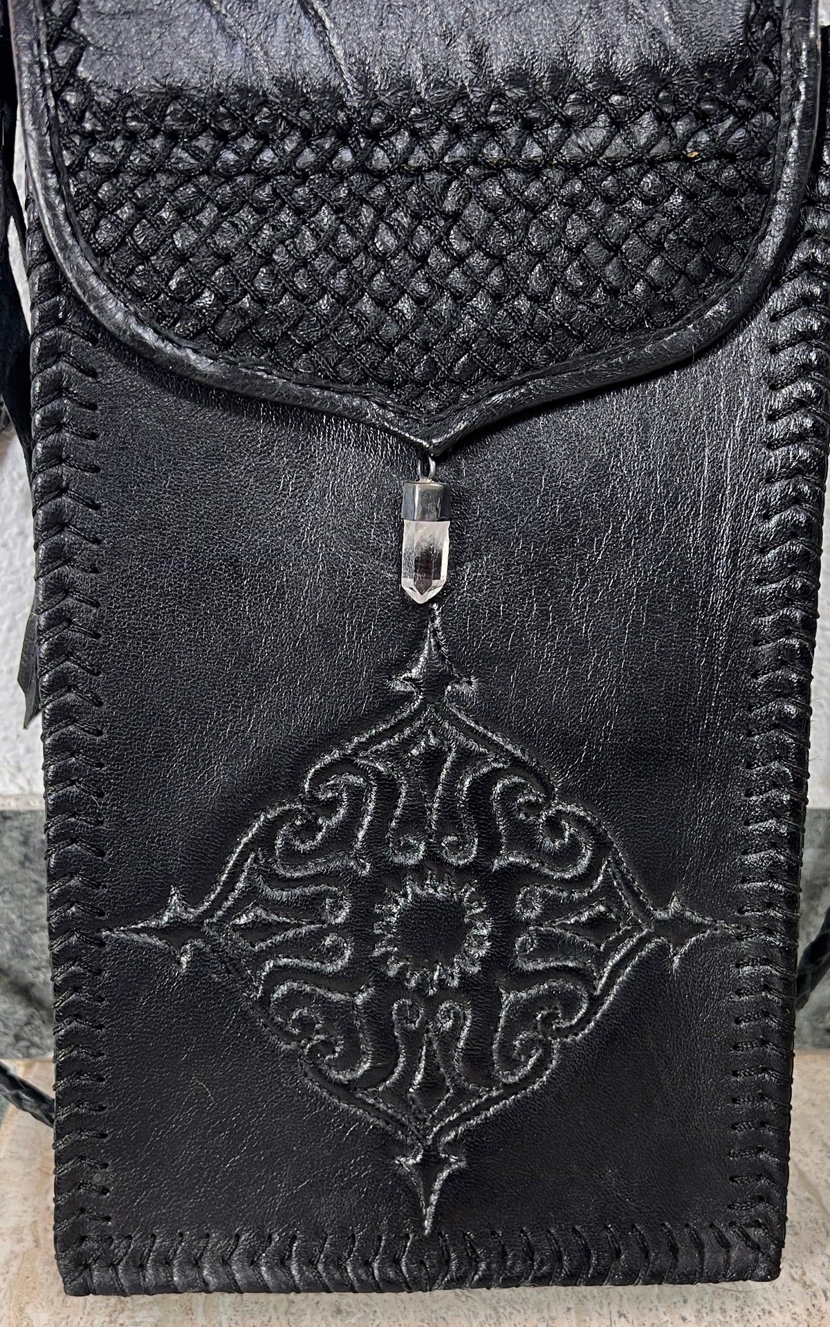 Vintage Dakini Clear Crystal Bag