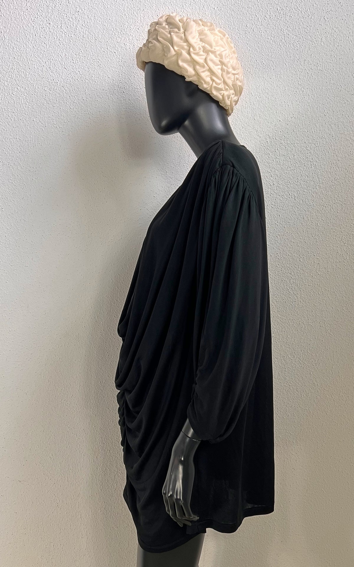 Vintage Puszta Silk Shirt Dress