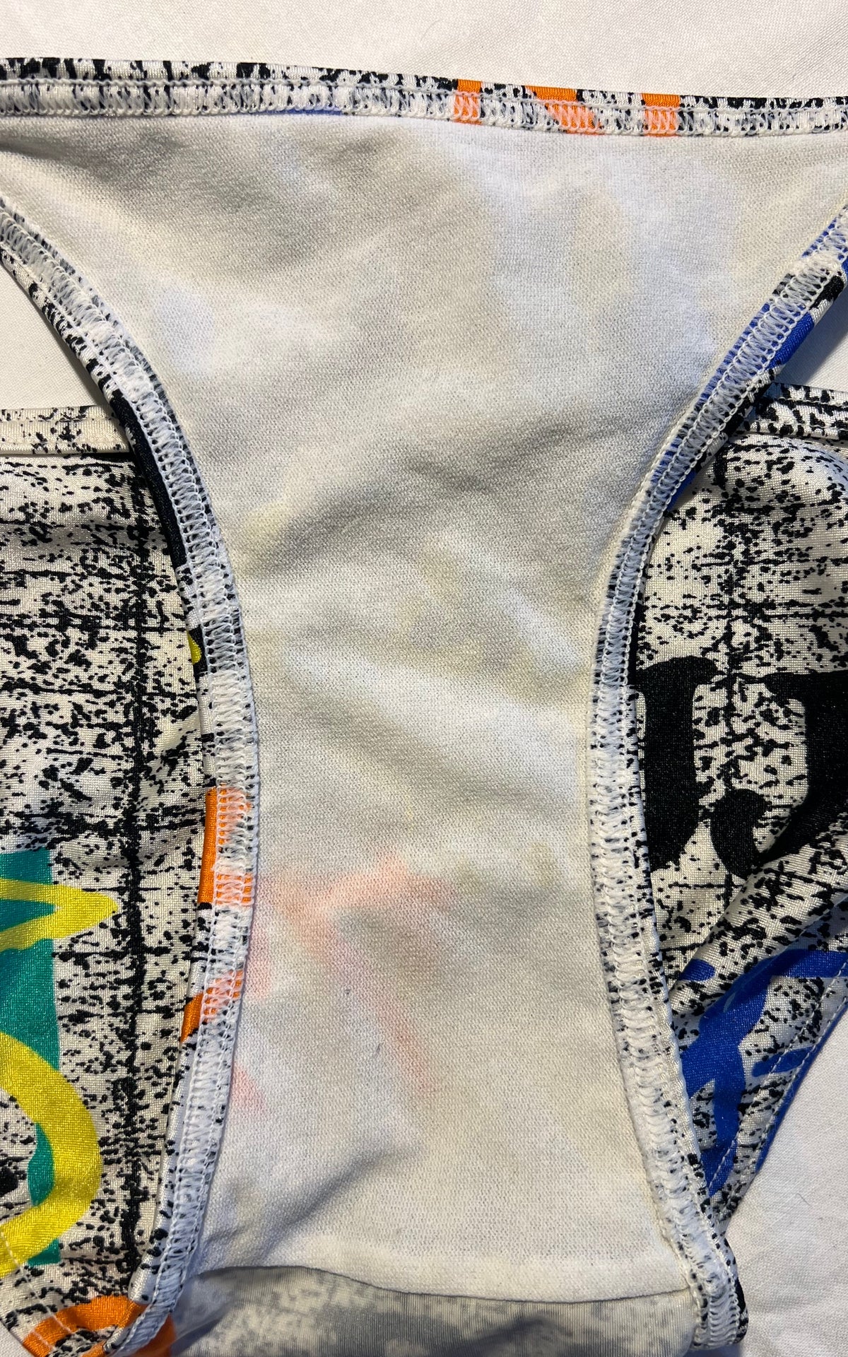 Vintage Crazy Pattern Bikini