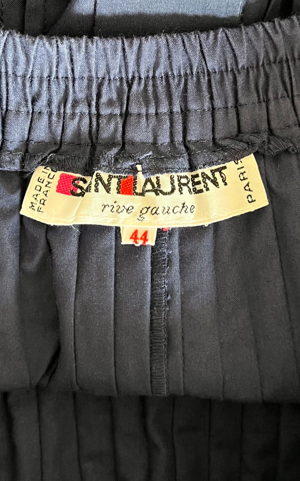 Vintage Yves Saint Laurent Pleats Skirt