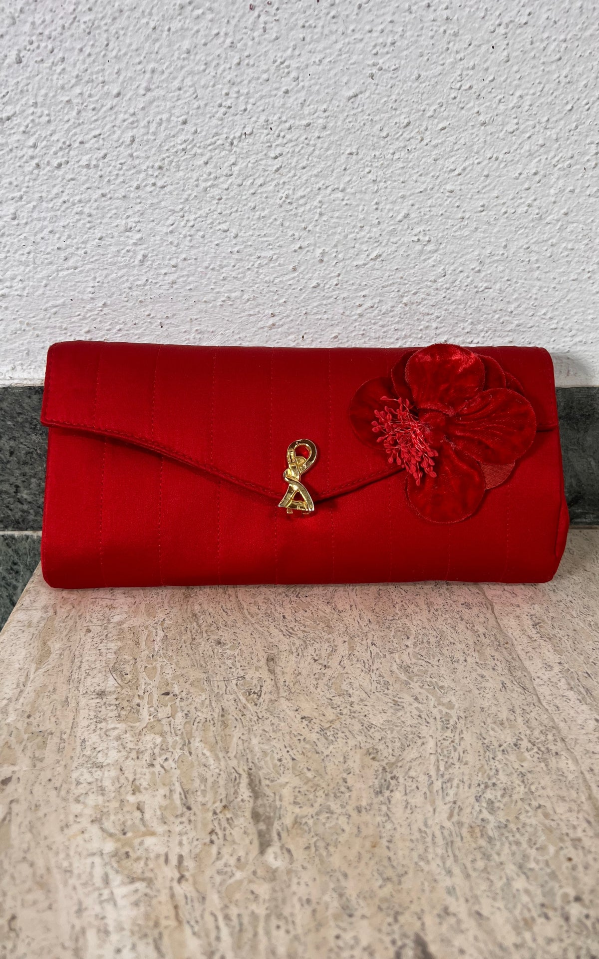 Vintage Silk Roberta Di Camerino Clutch Bag
