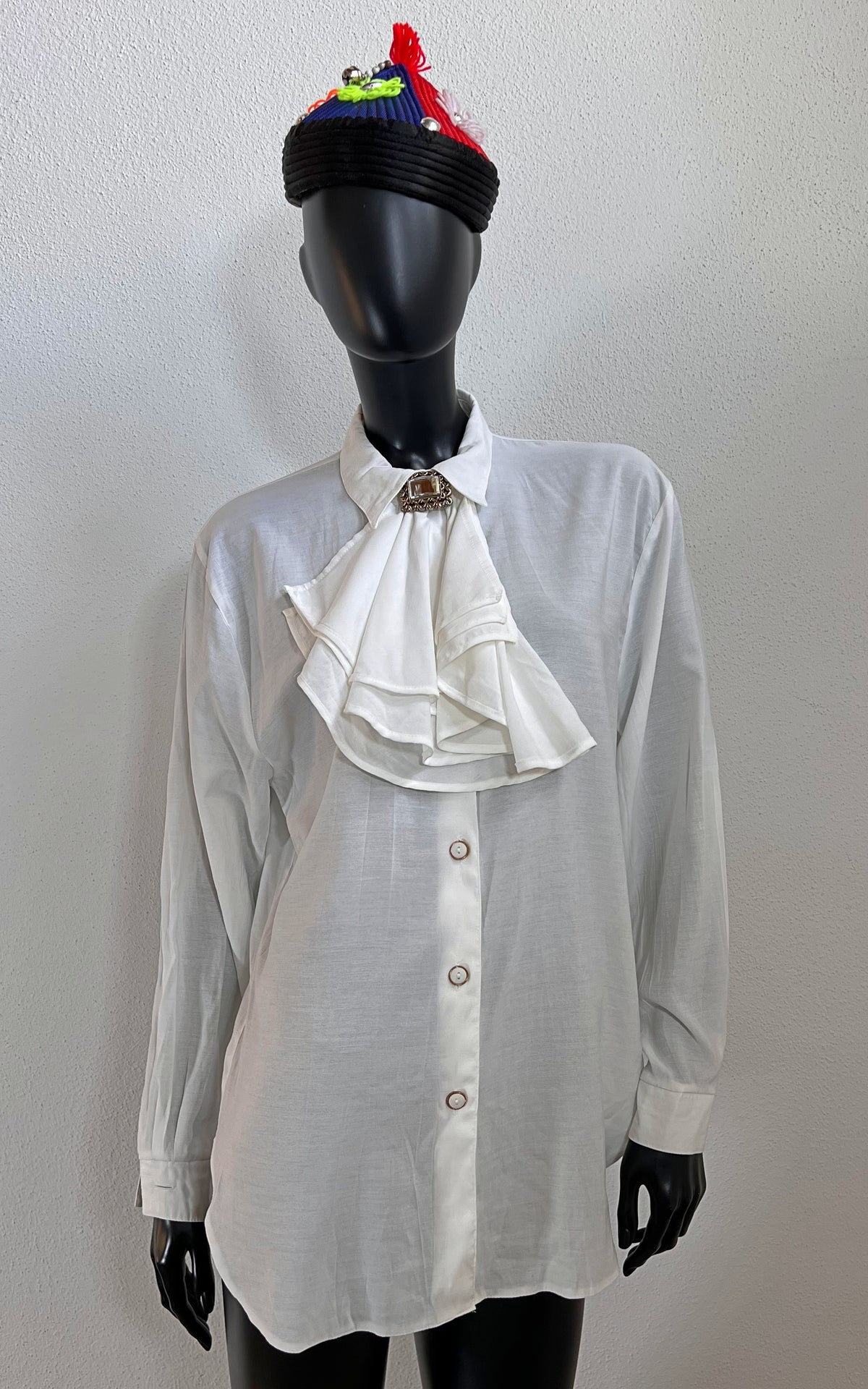Vintage Volant Blouse