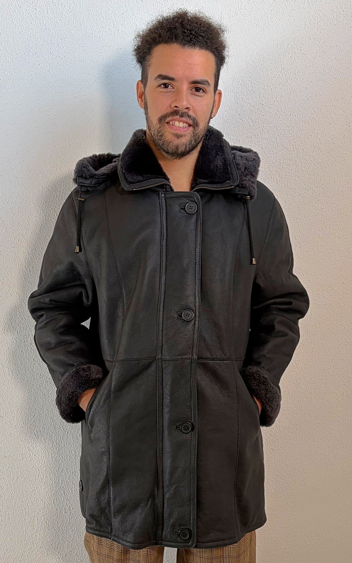 Vintage MENS Shearling Coat