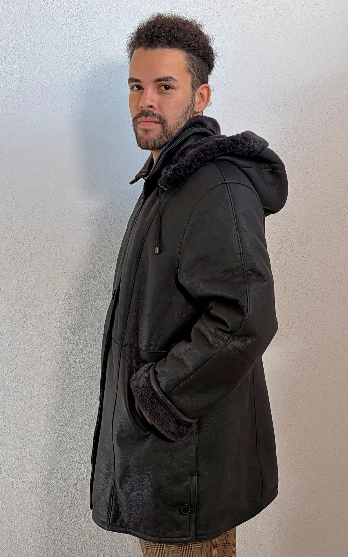 Vintage MENS Shearling Coat