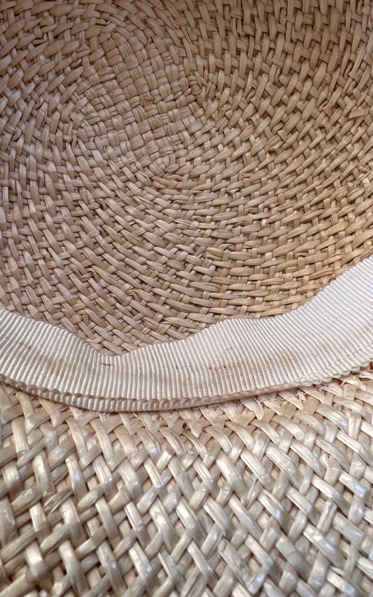Vintage 90s Staw Hat
