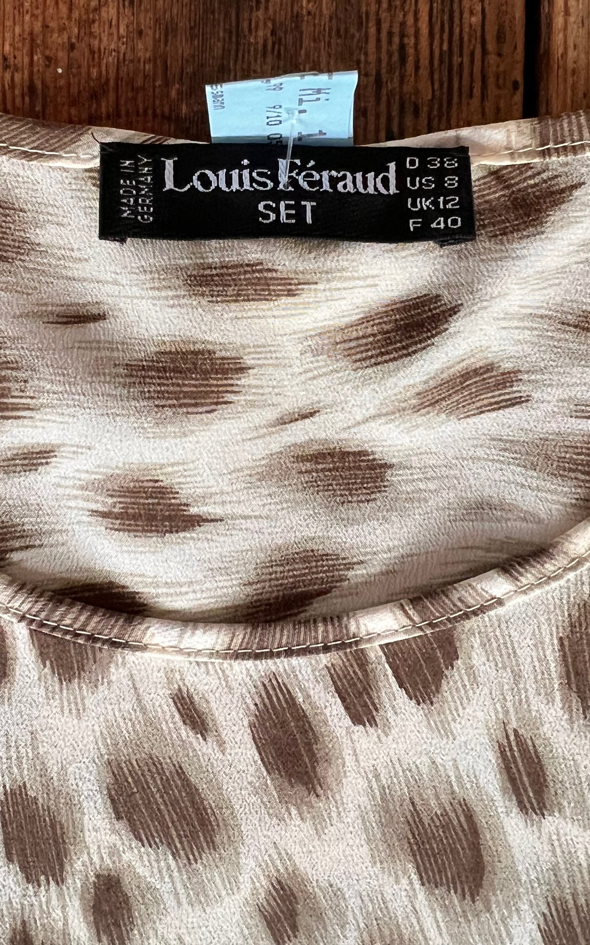 Vintage Louis Feraud Silk Top
