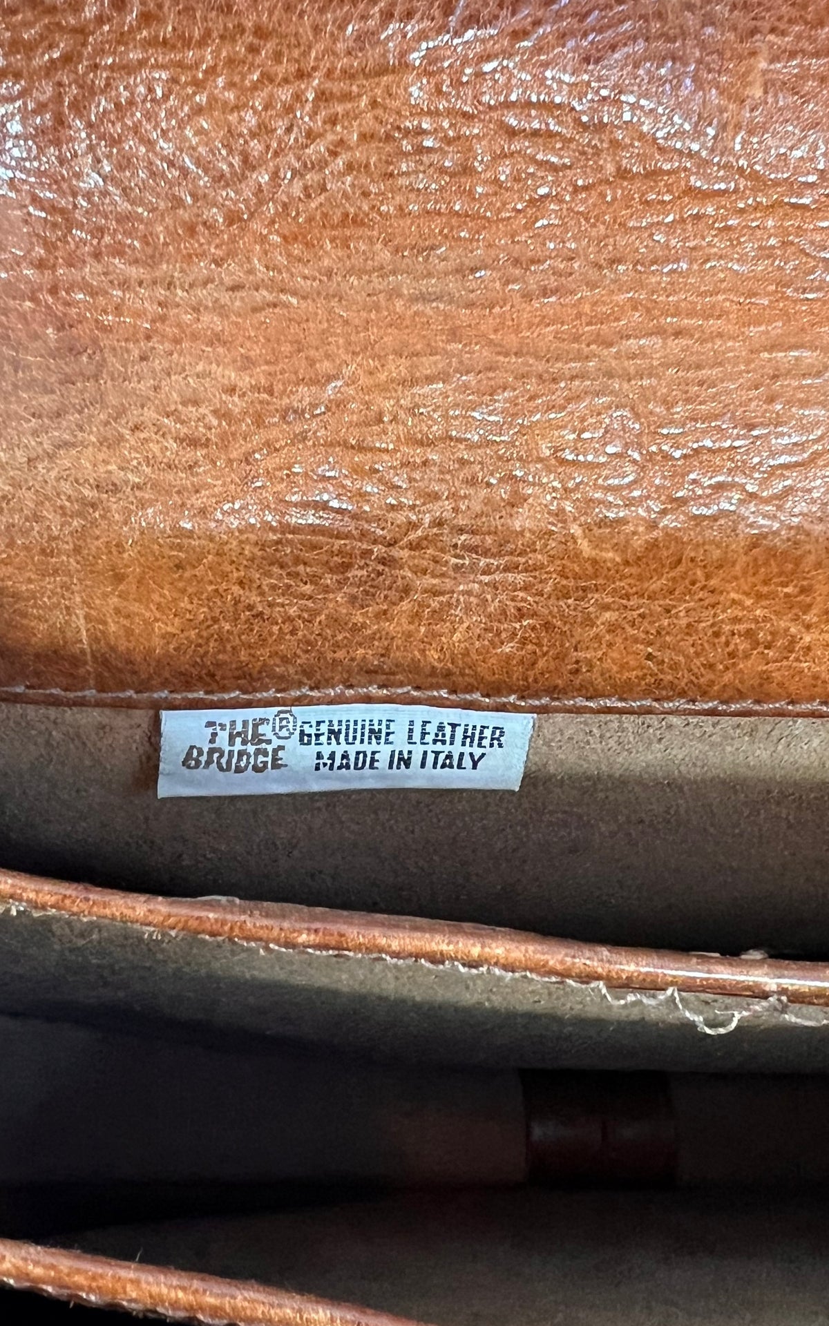 The Bridge 70s Vintage Leather Crossbody Bag