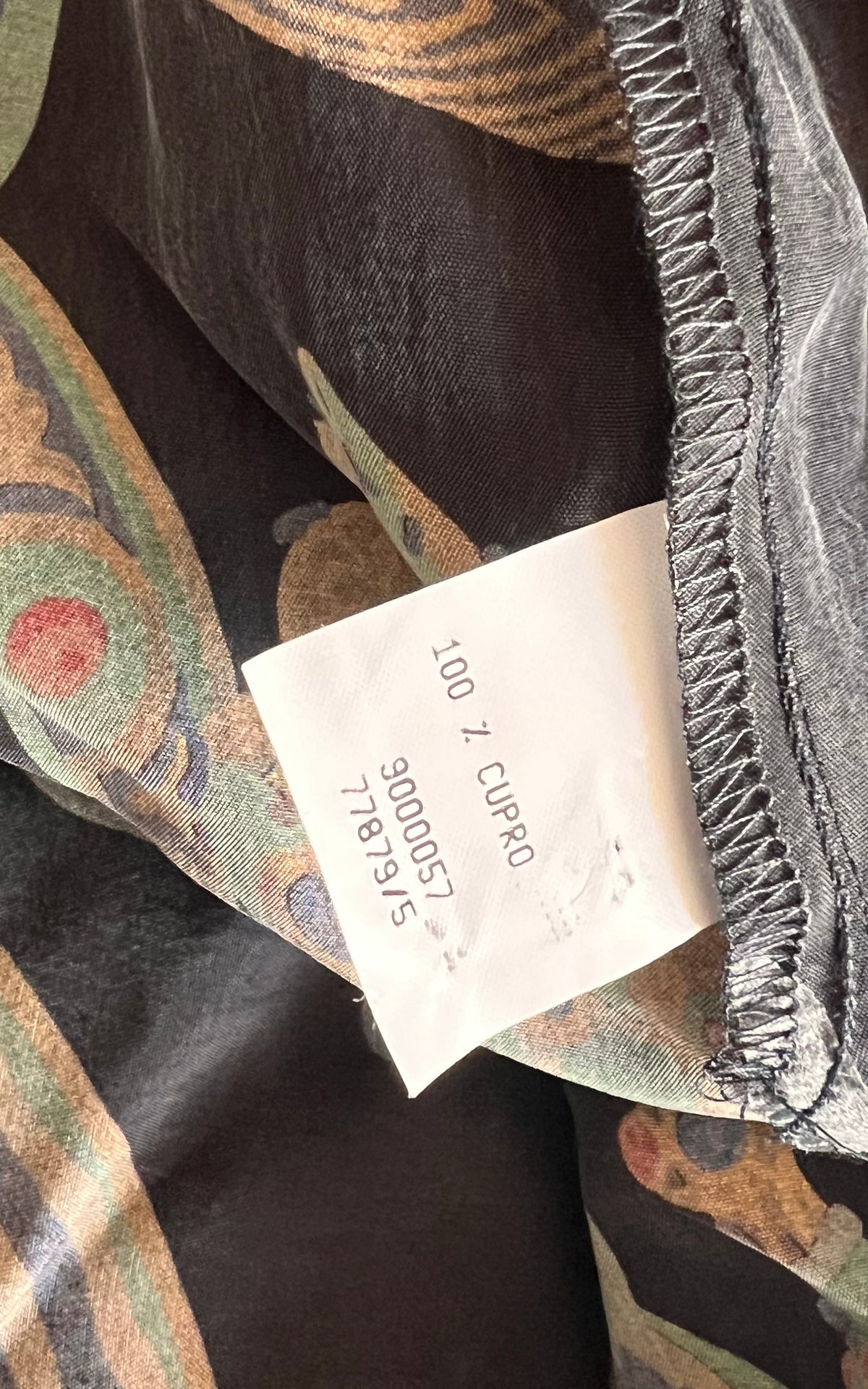 Vintage 90s Erfo Equestrian Cupro Blouse