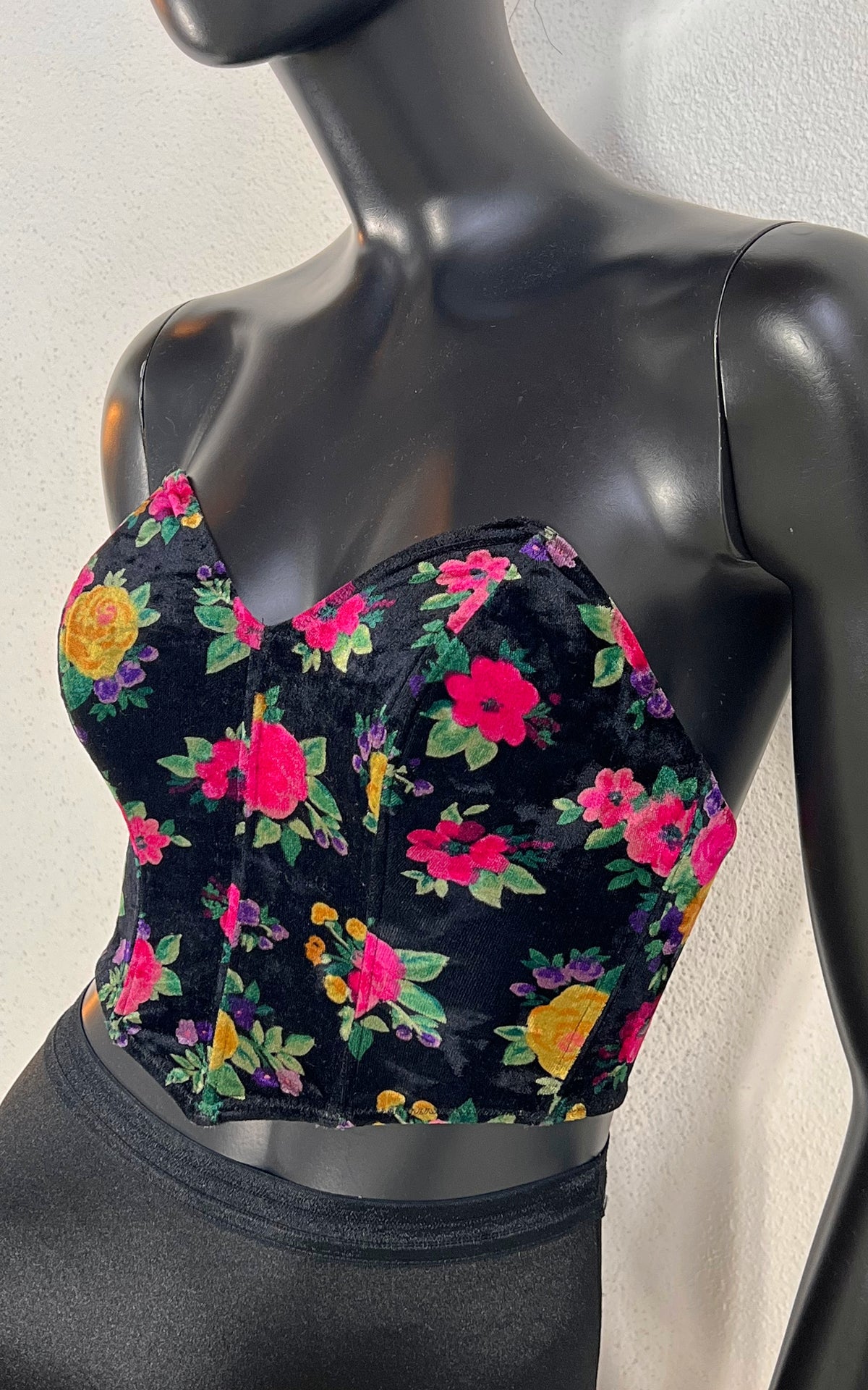 Vintage Triumph Velvet Bustier