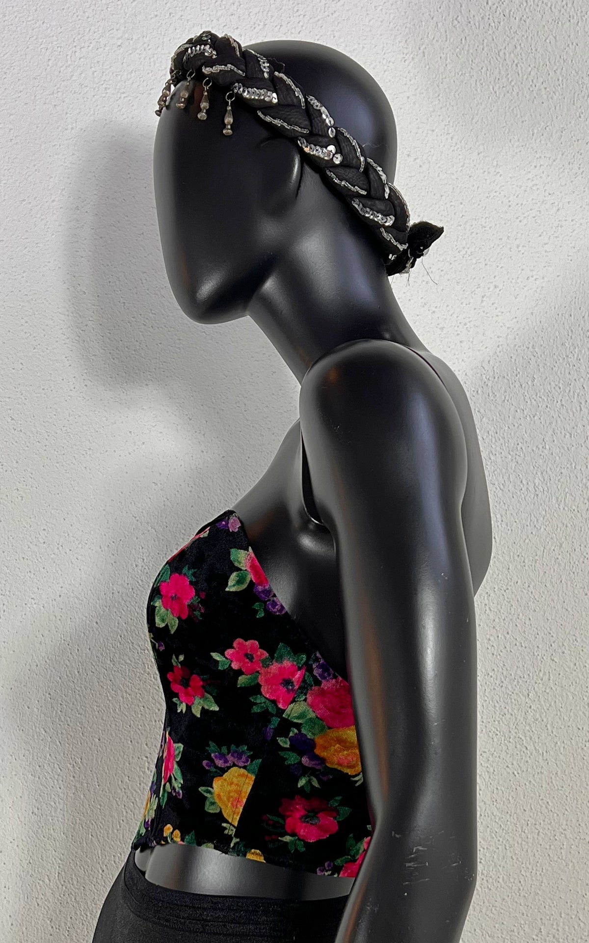 Vintage Triumph Velvet Bustier