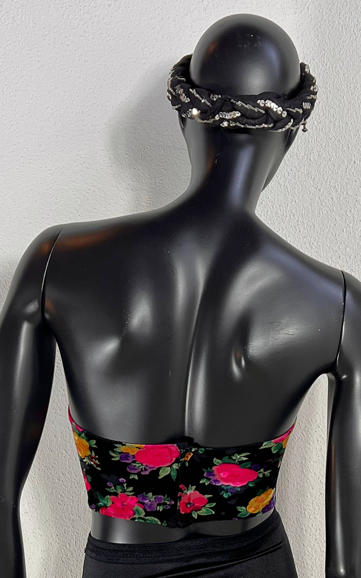 Vintage Triumph Velvet Bustier