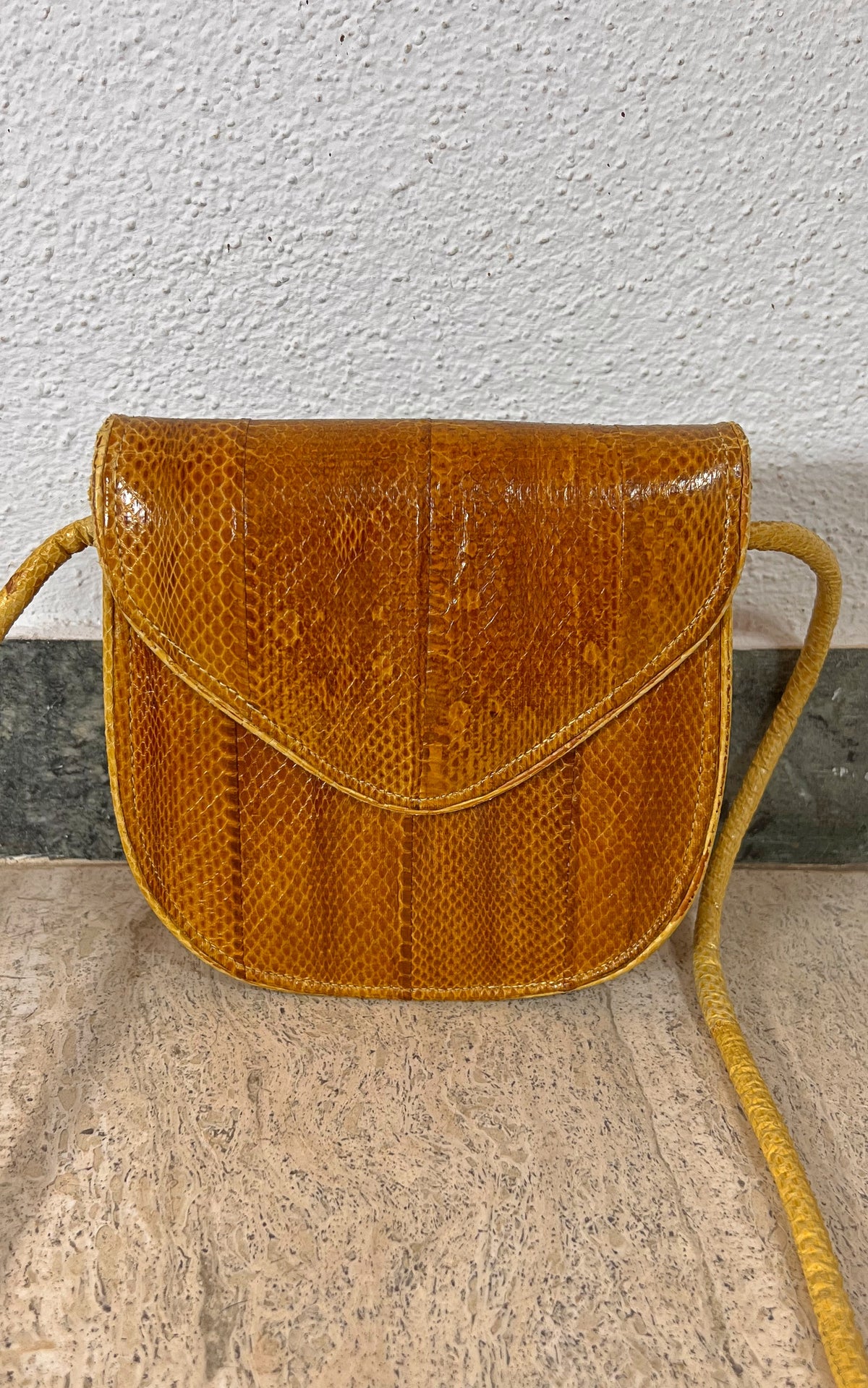 Vintage Snakeskin Bag