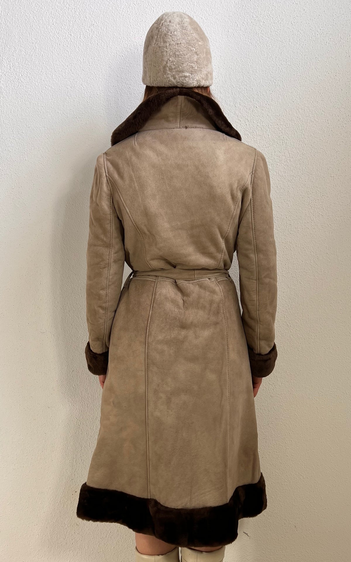 Vintage 1970s Shearling Coat