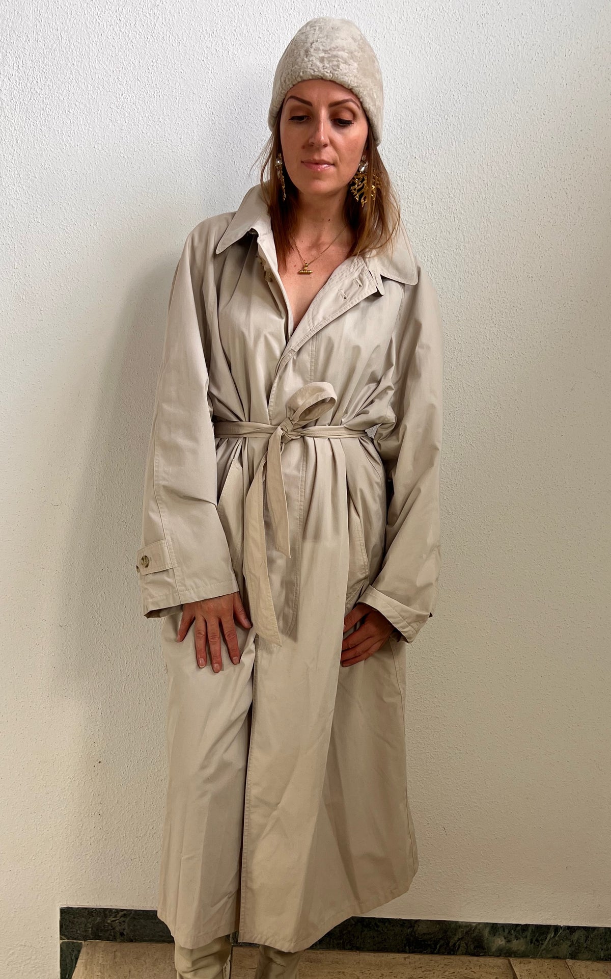 Vintage 90s Oversized Trench Coat