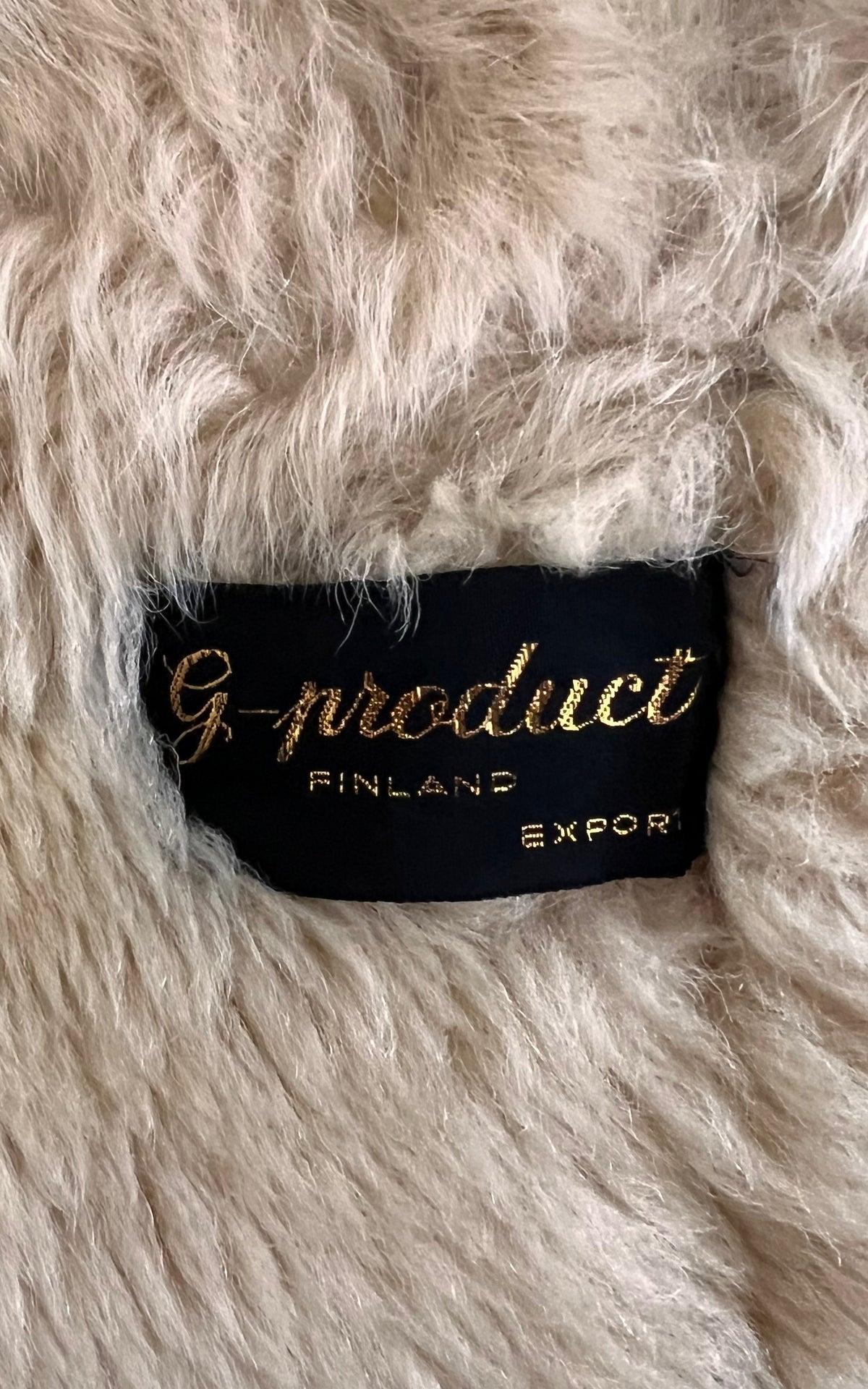 Vintage 1970s Shearling Coat