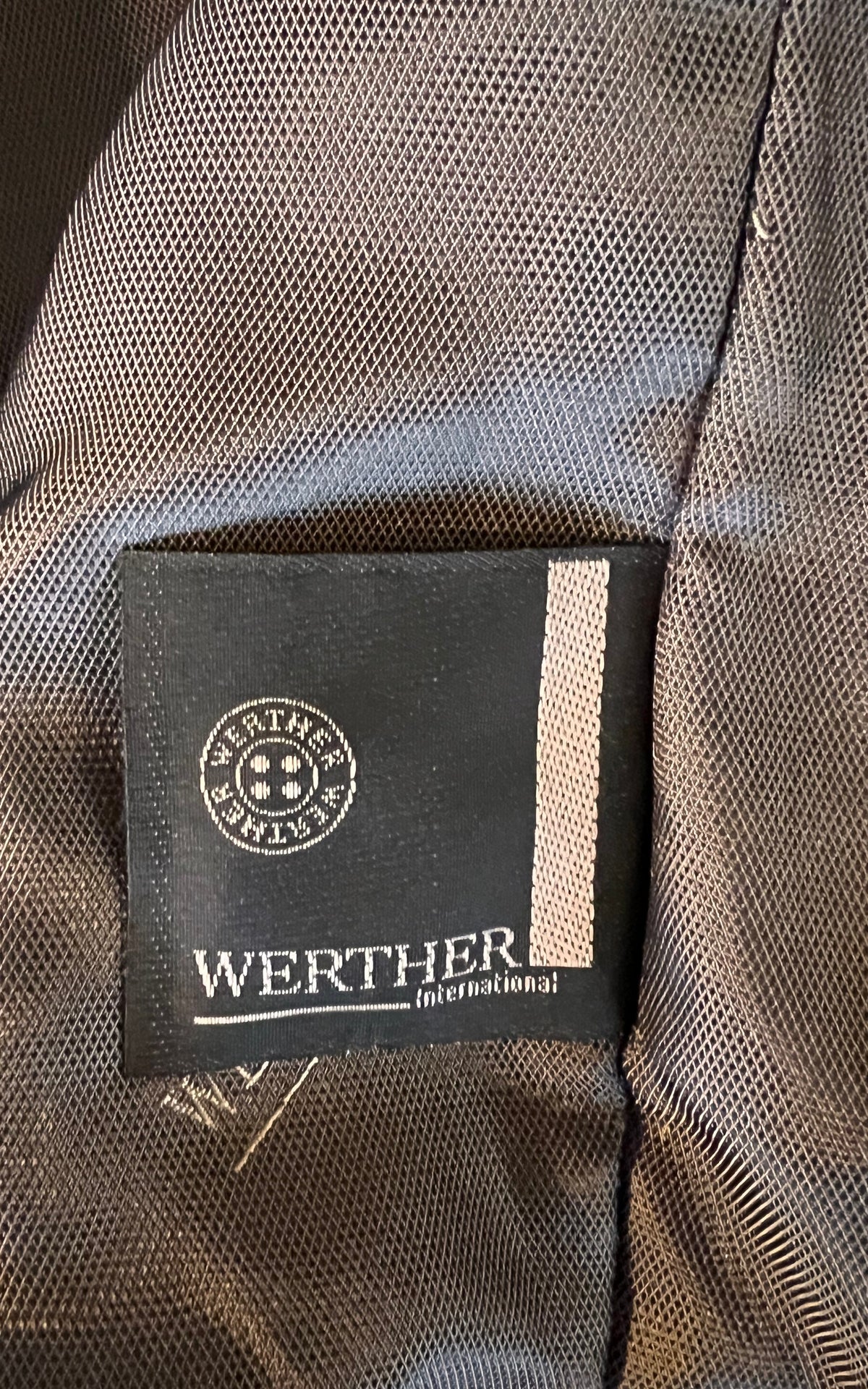Vintage 90s MENS Werther International Nappa Leatherjacket
