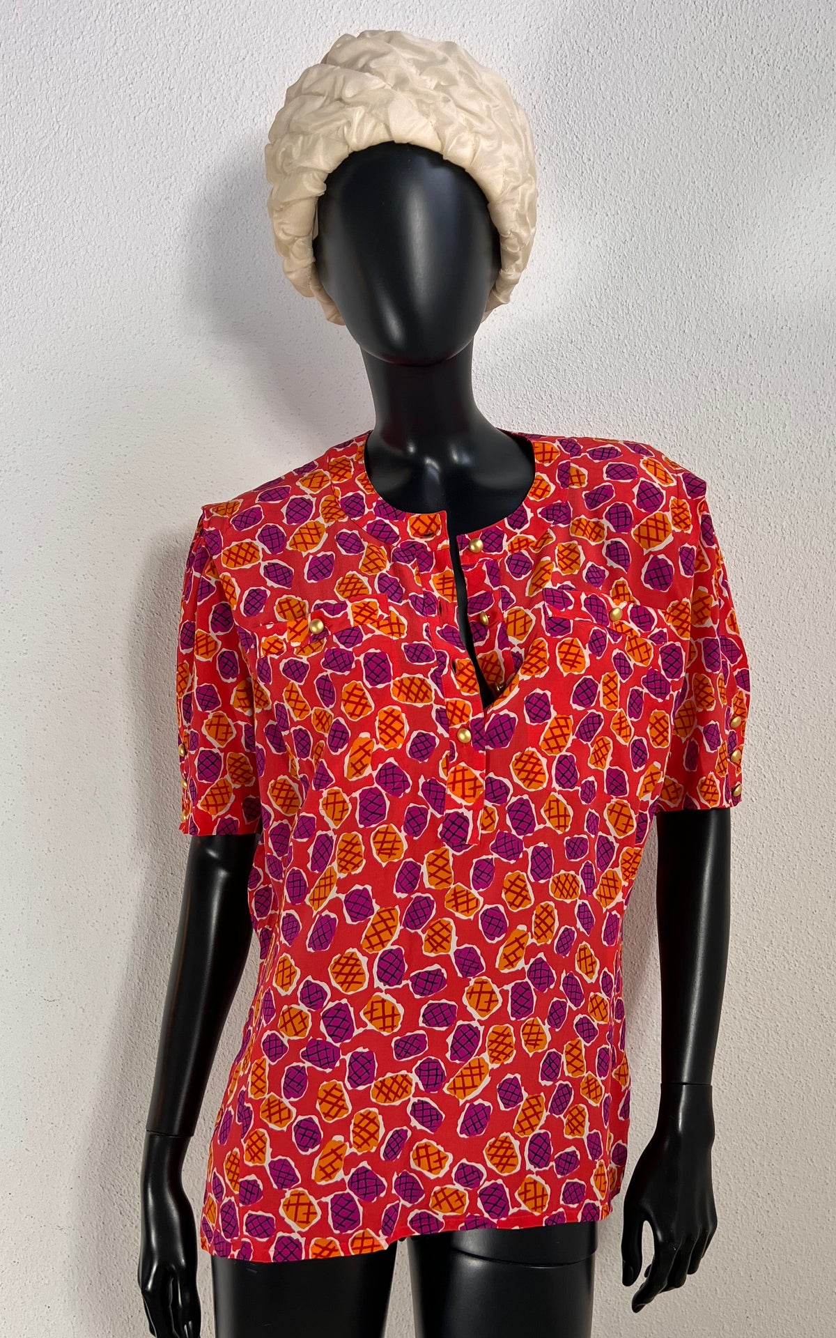 Vintage ESCADA by Margaretha Ley 100% Silk Blouse
