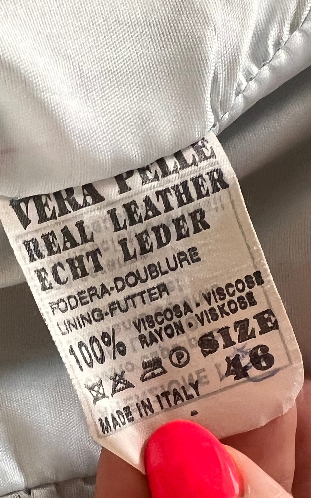 Vintage Engine Y2K Leather Jacket
