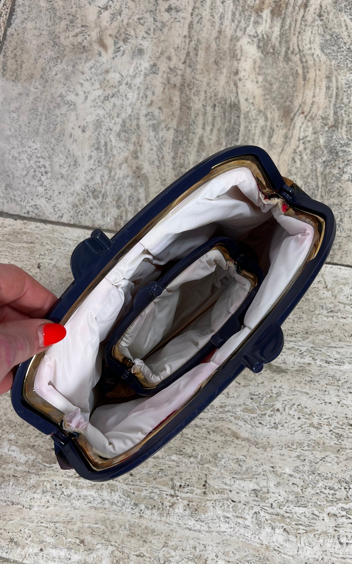 Vintage Cosmetic Bag Set