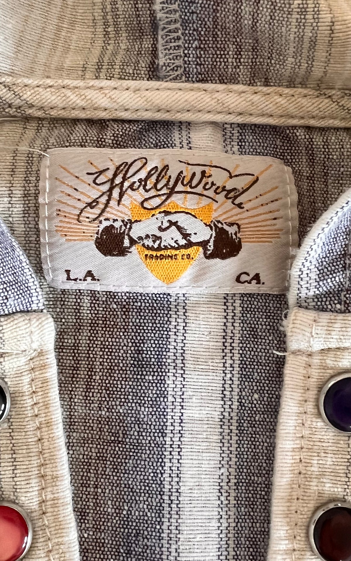 Vintage MENS 90s Hooded Shirt
