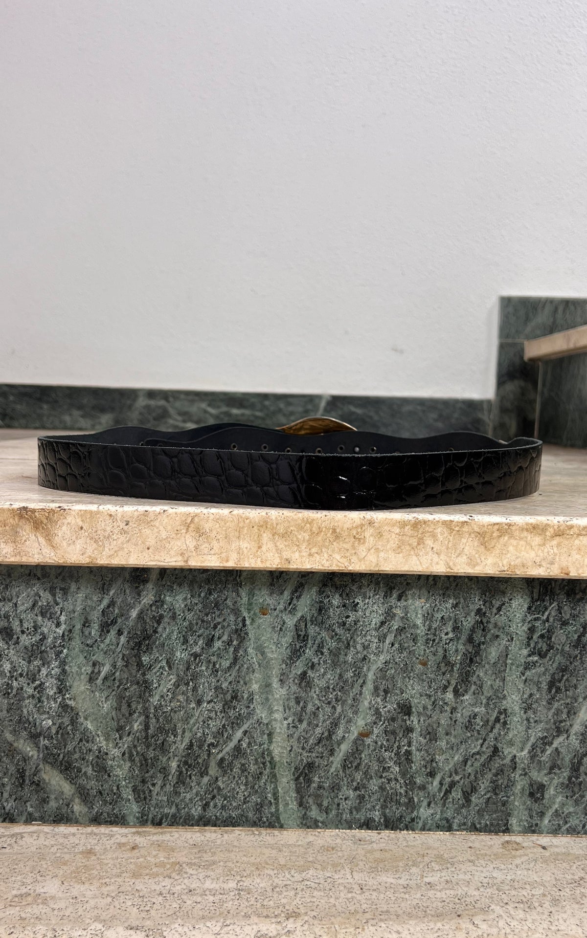 Vintage Snake Belt Gold