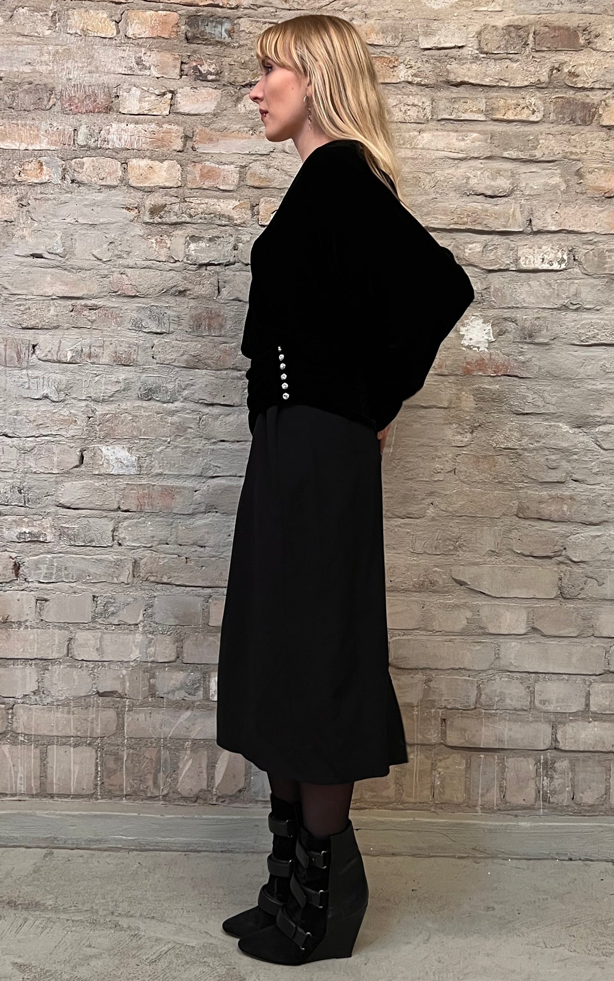 Amazing Louis Feraud Velvet Dress