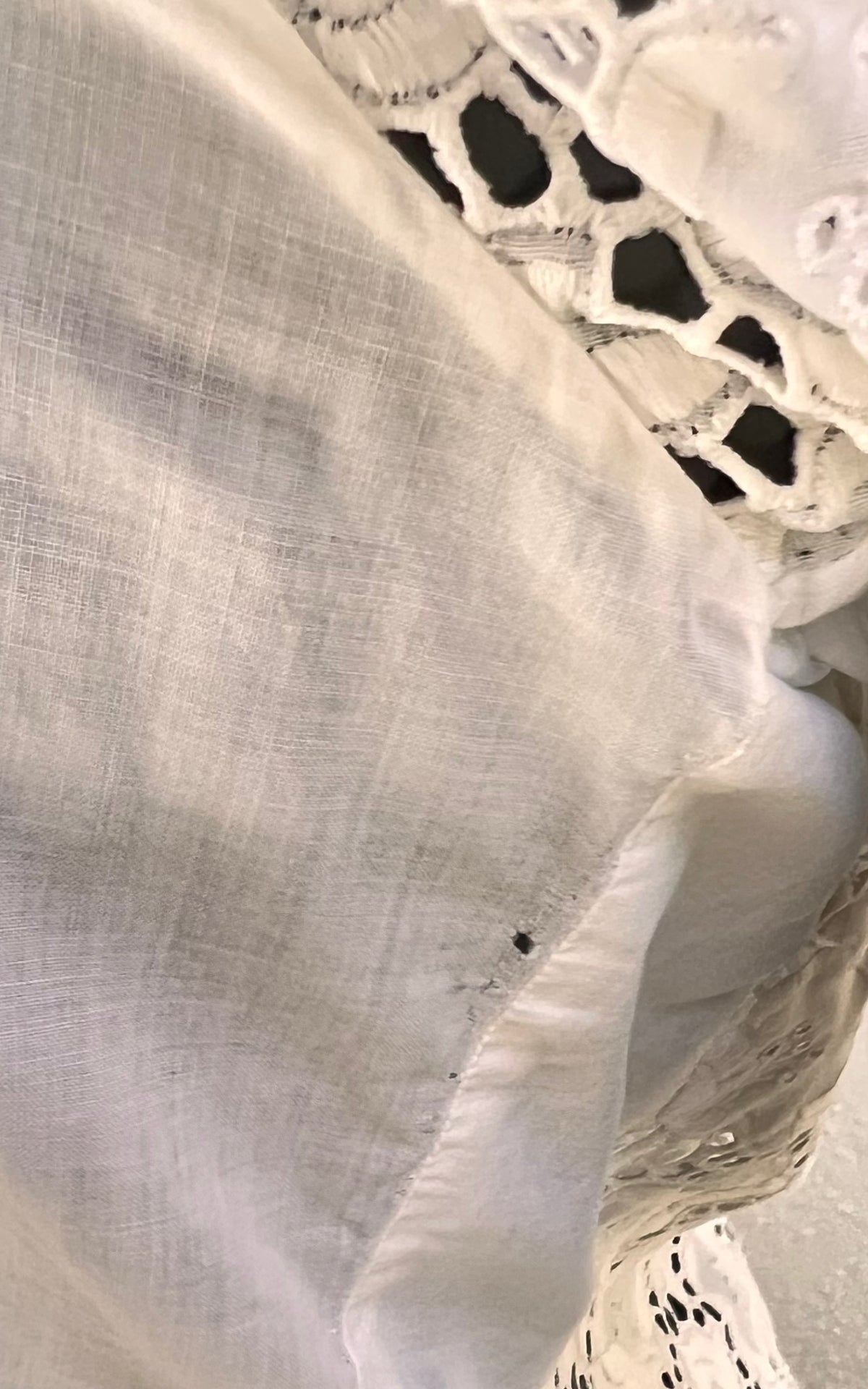 Vintage 60s Lace Blouse