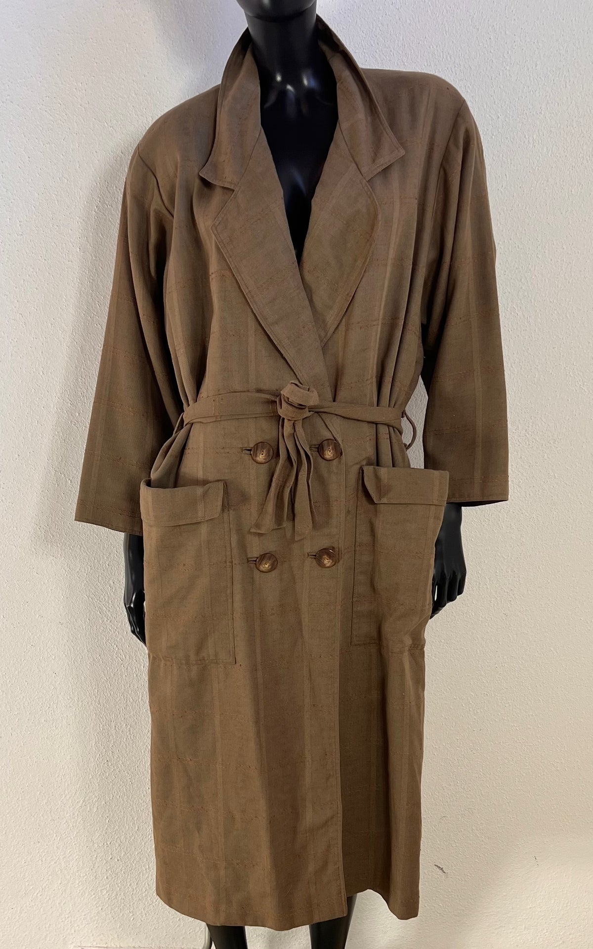 Vintage 90s Linnen Coat